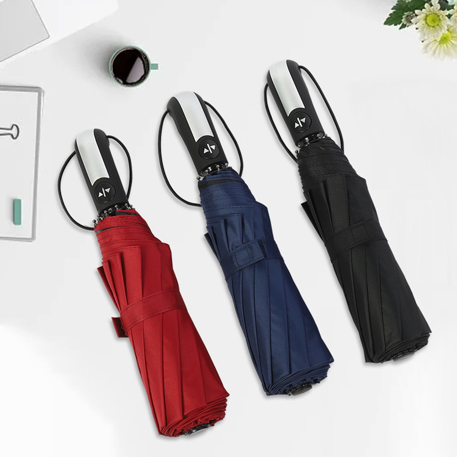 Automatic Sunshade Folding Umbrella 2
