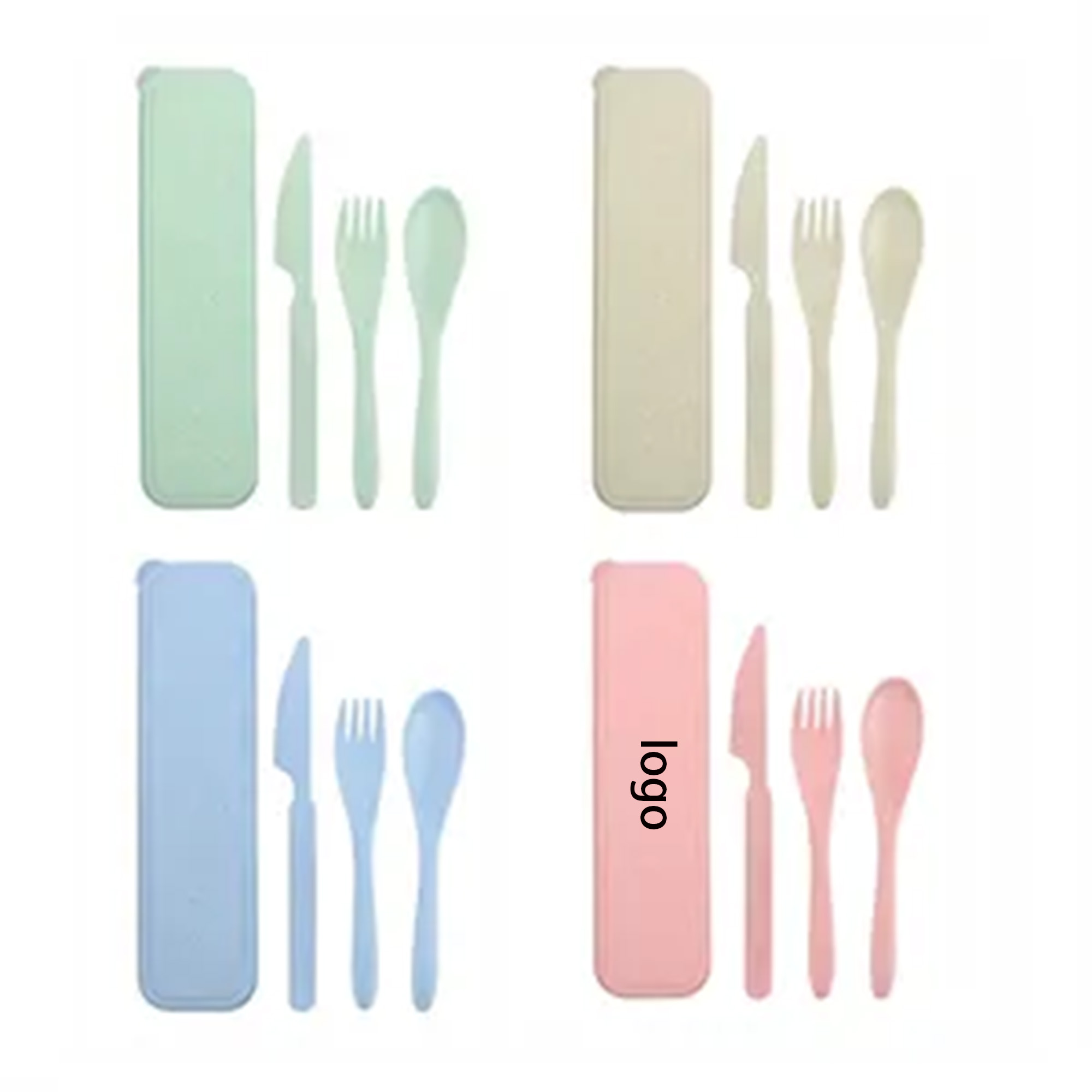Reusable Wheat Straw Cutlery 3