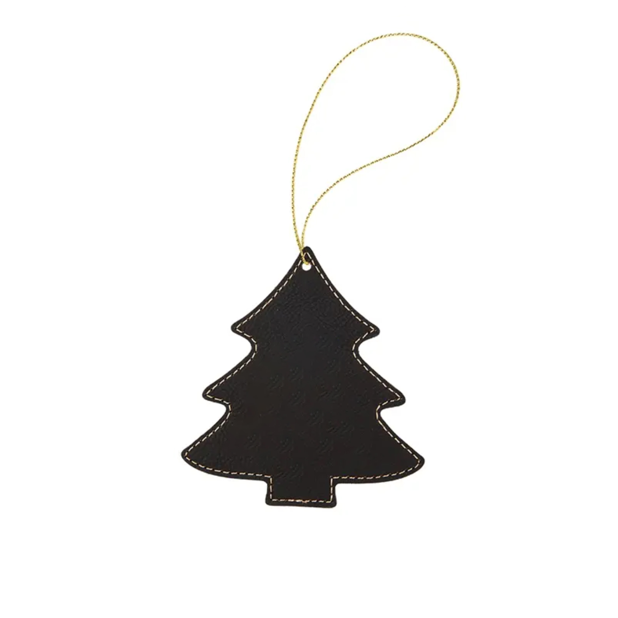 Leather Christmas Tree Shaped Hanging Ornament 9