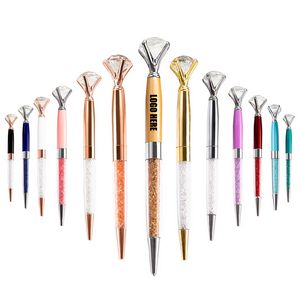 Diamond Glitter PU Leather Metal Pen 5