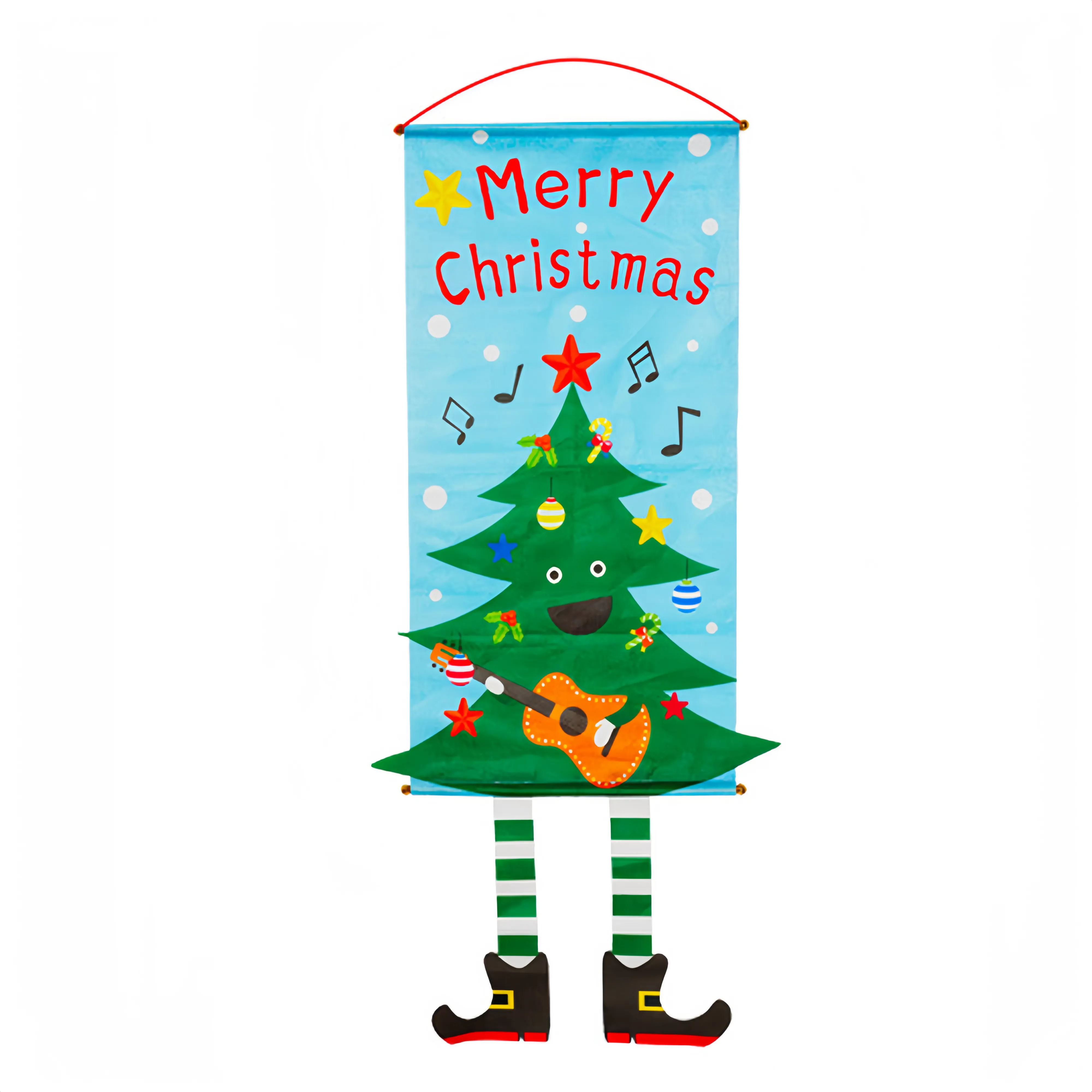 Polyester Christmas Fabric Wall Decoration 4