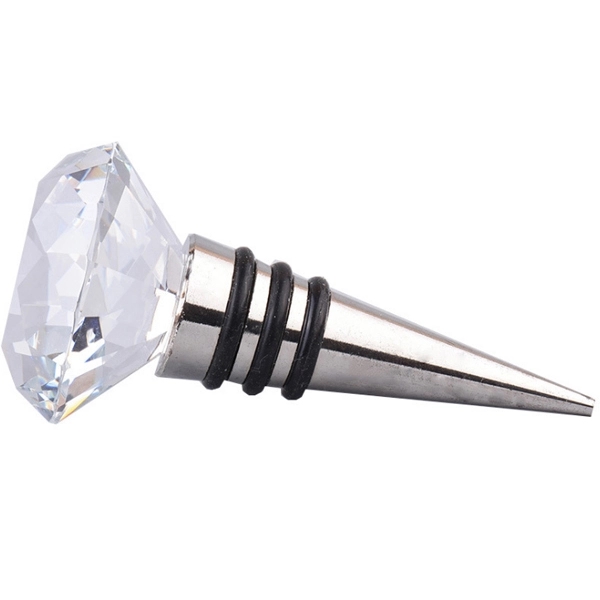 Crystal Diamond Wine Stopper 5