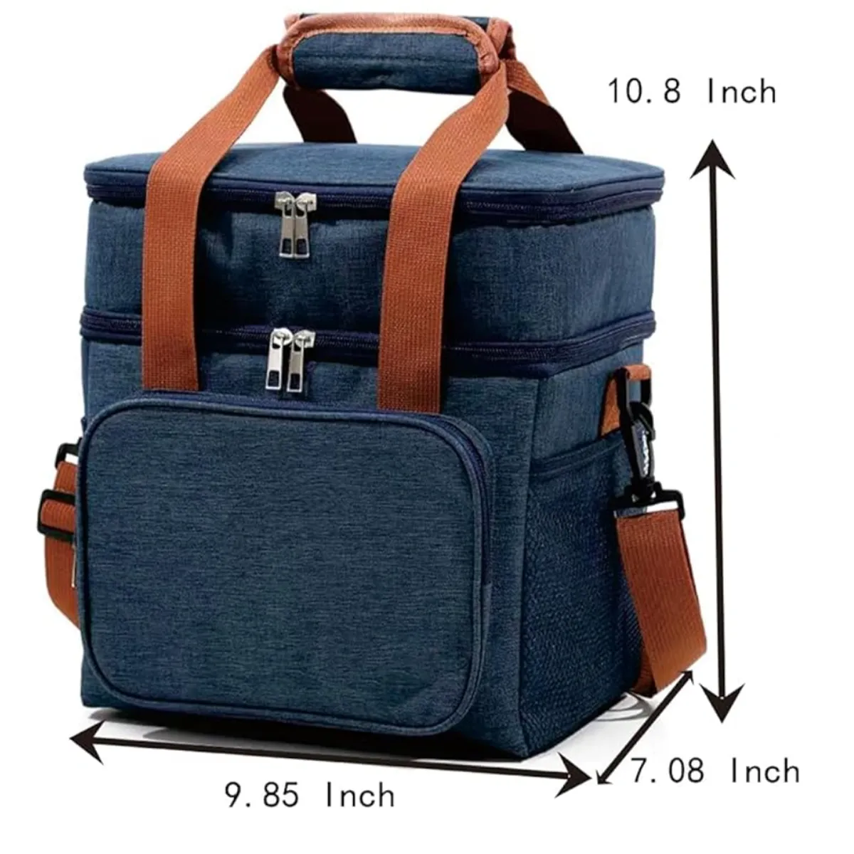 Double Layer Insulated Bag Large Capacity Outdoor Picnic 8