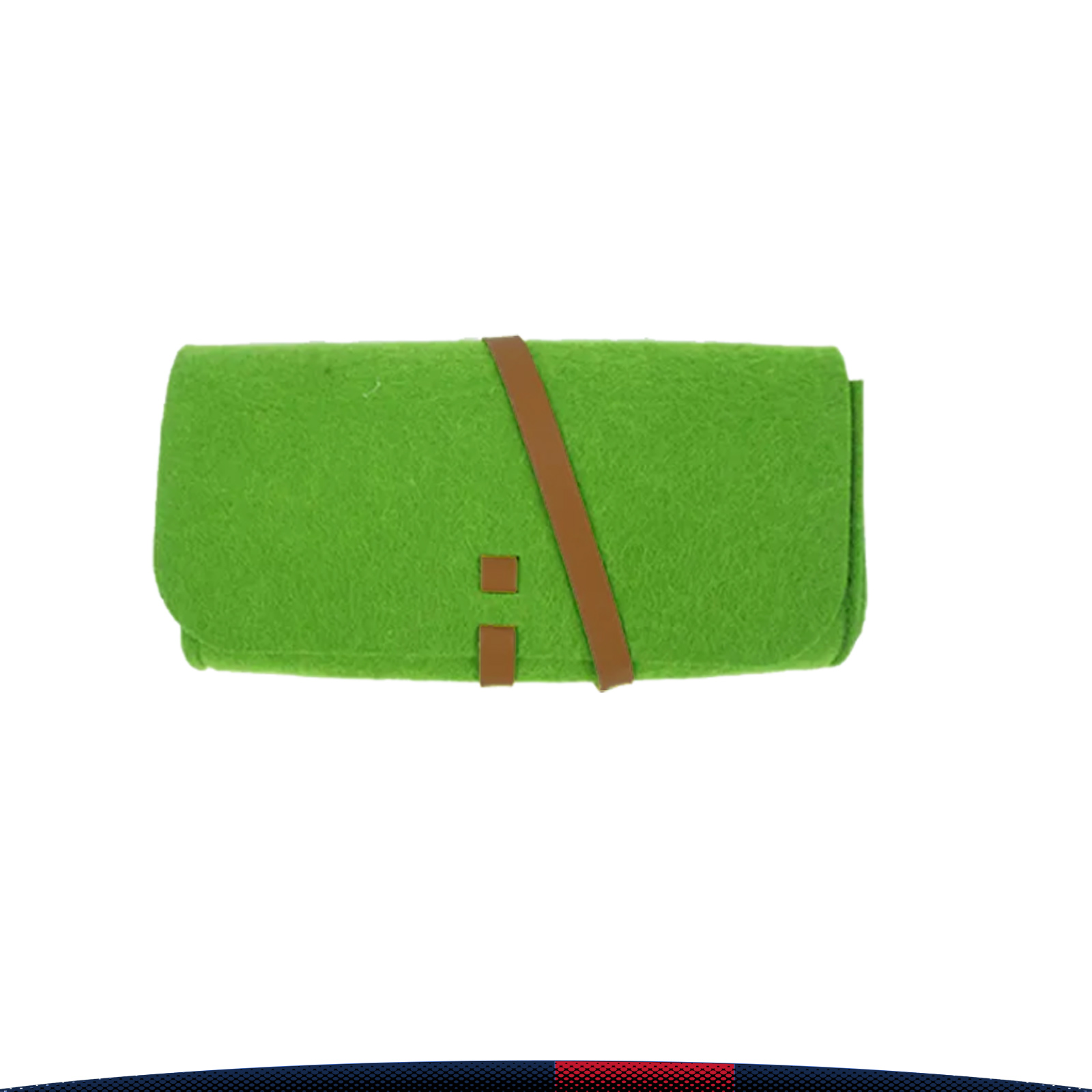 Skopee Reversible Felt Roll-Up Glasses Pouch 2