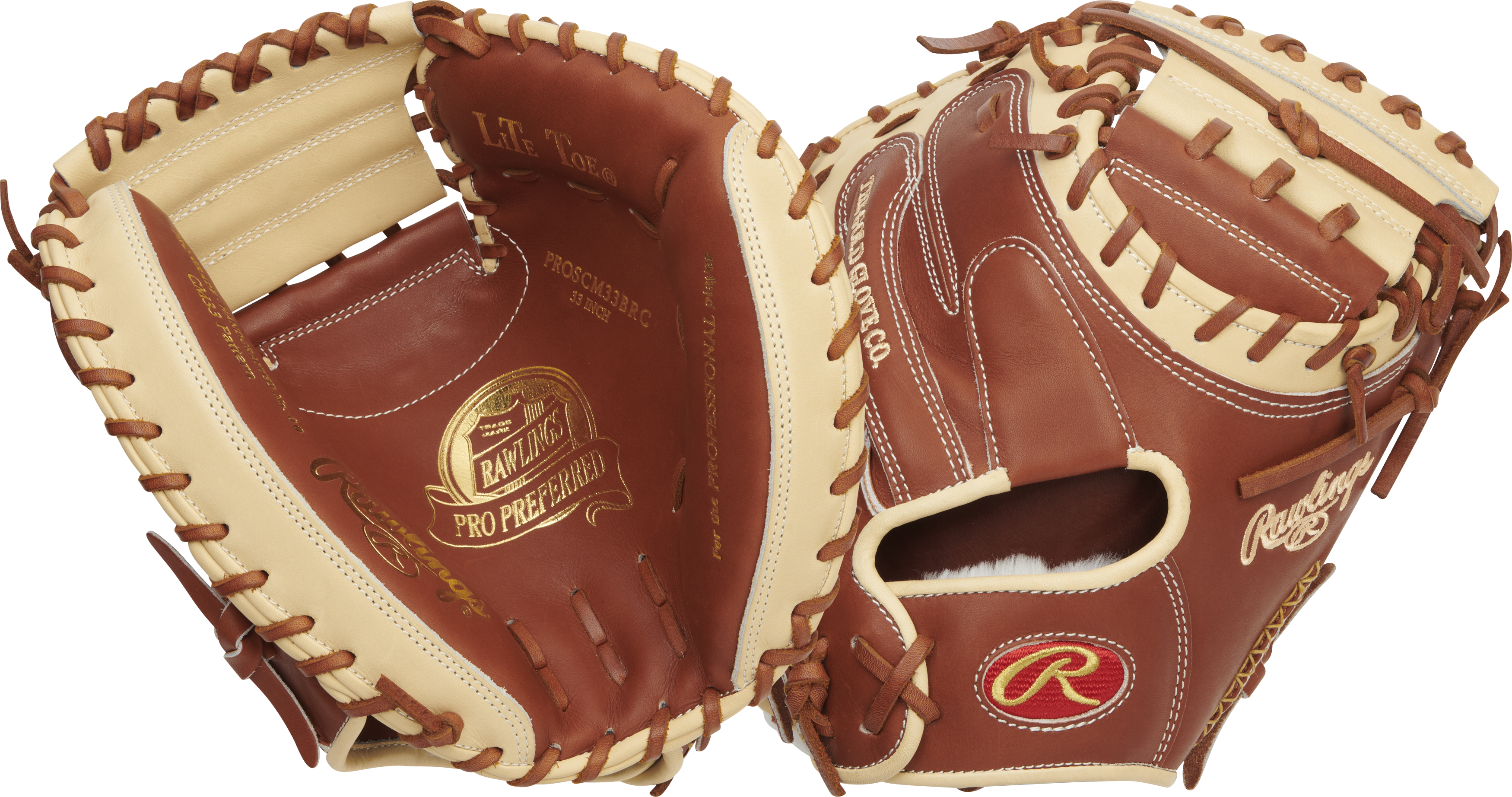 Rawlings Pro Preferred 33 in Baseball Glove, Catcher 1