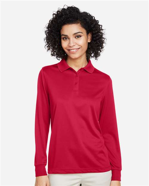 Women's Advantage Snag Protection Plus IL Long Sleeve Polo - M348LW 3