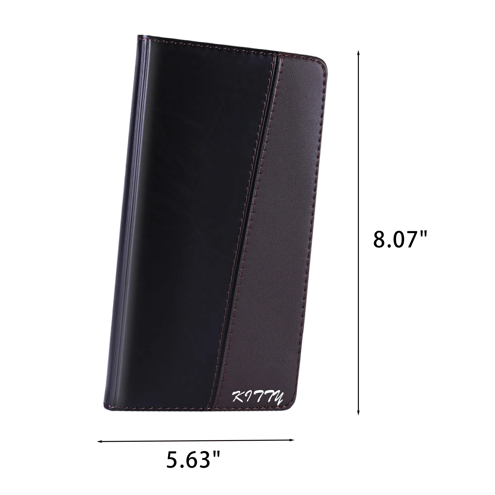 25K Leather-Covered Meeting Minutes Notebook 4