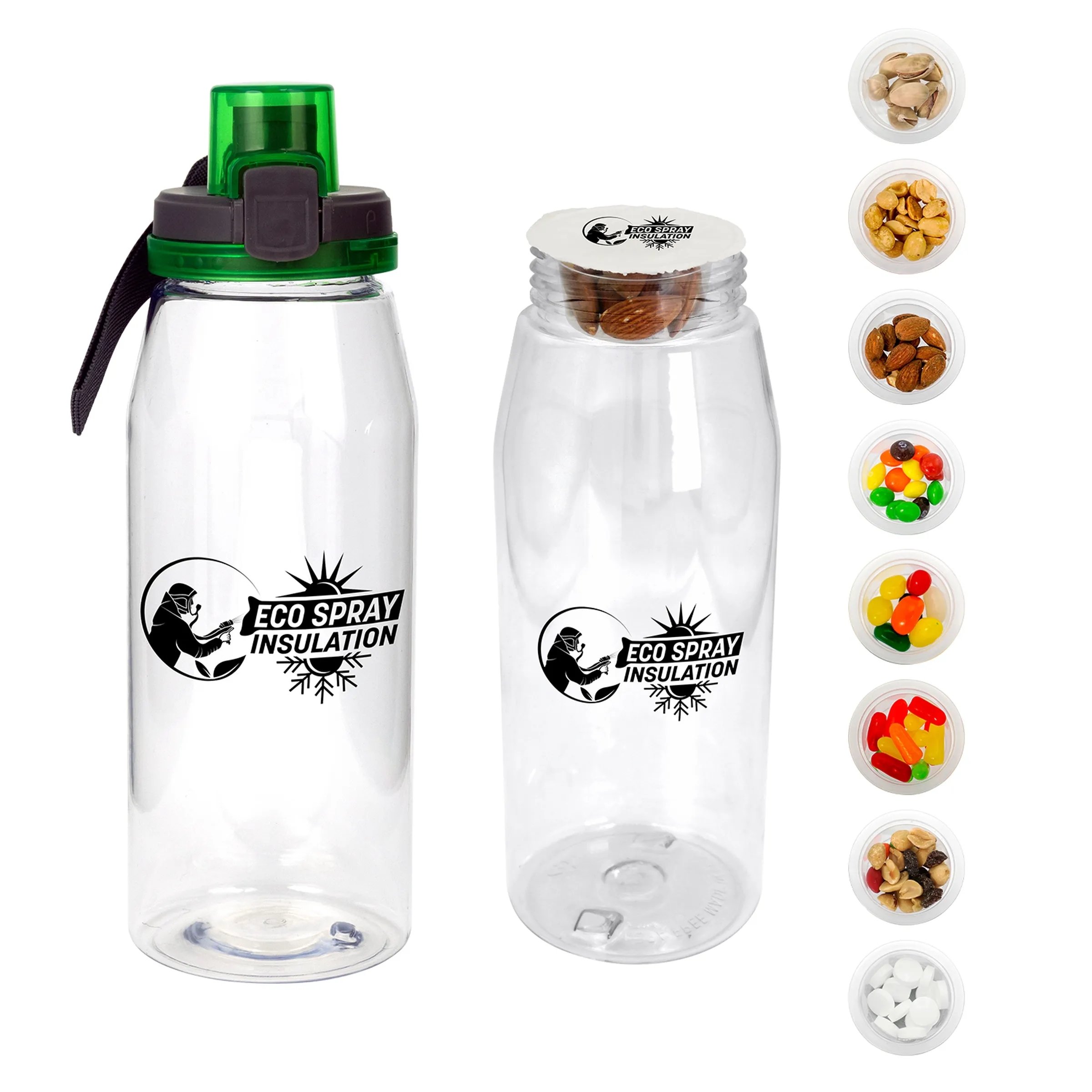 Locking Lid 32 oz. Snack Bottle 2