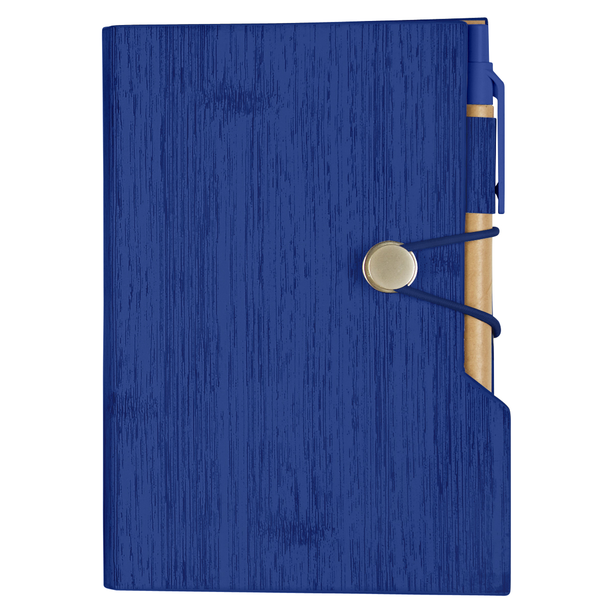 Woodgrain Look Notebook With Sticky Notes And Flags 10