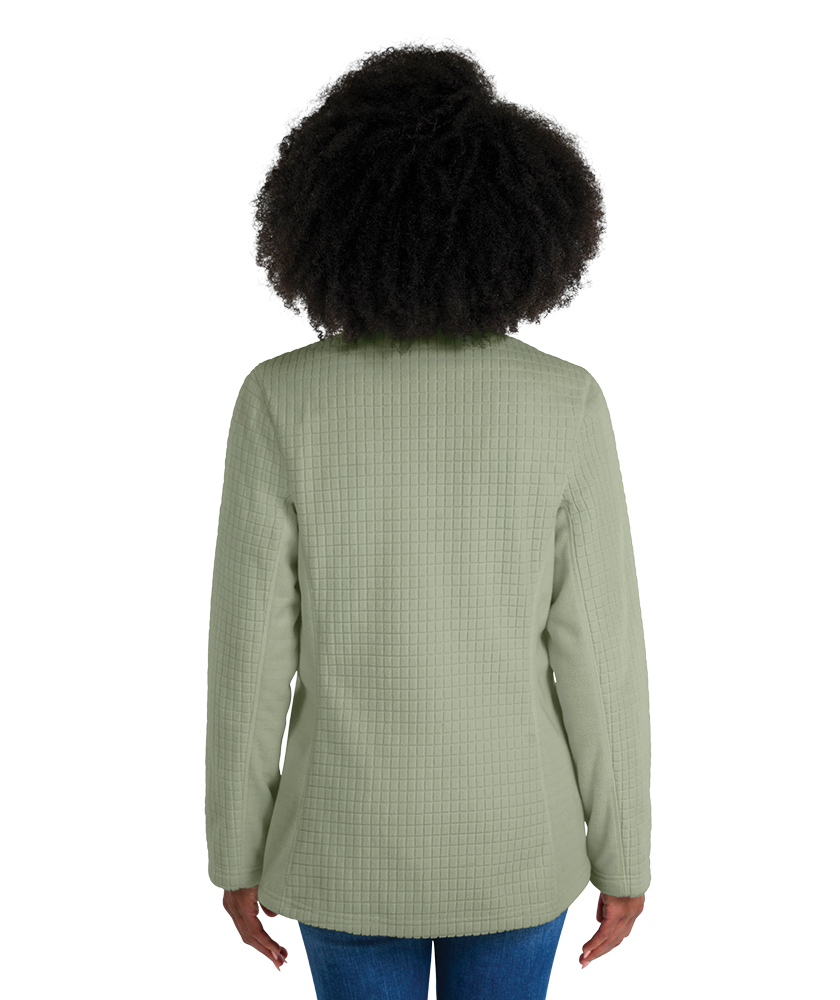 Women's Terrain Textured Fleece Jacket 100