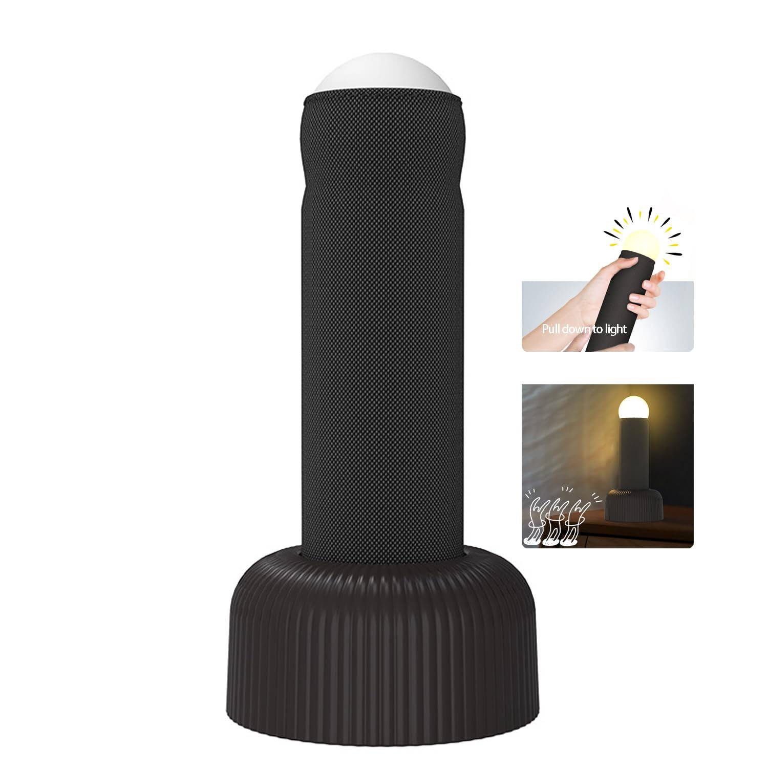 Pull-Cord Ambient Night Light with Detachable Base 6
