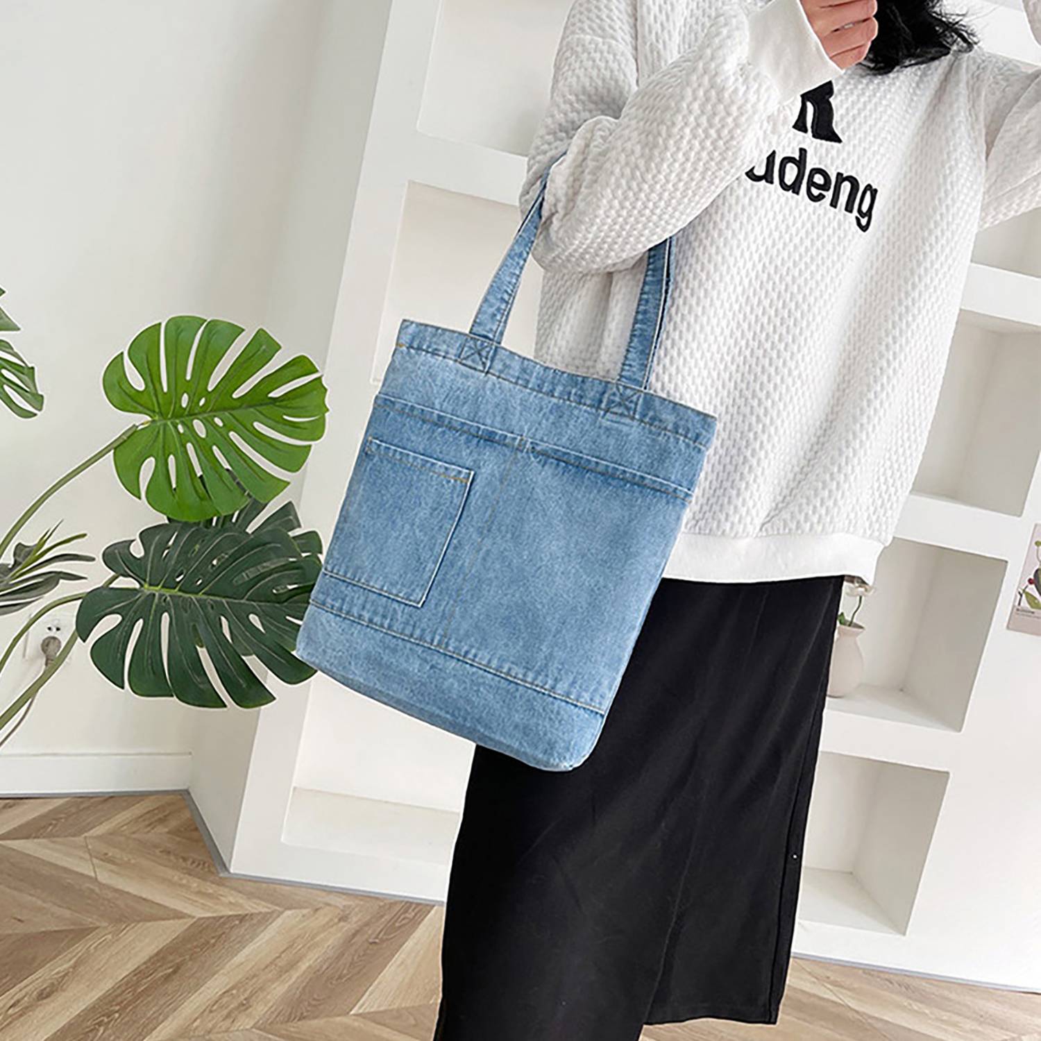 Denim Canvas Bag 5