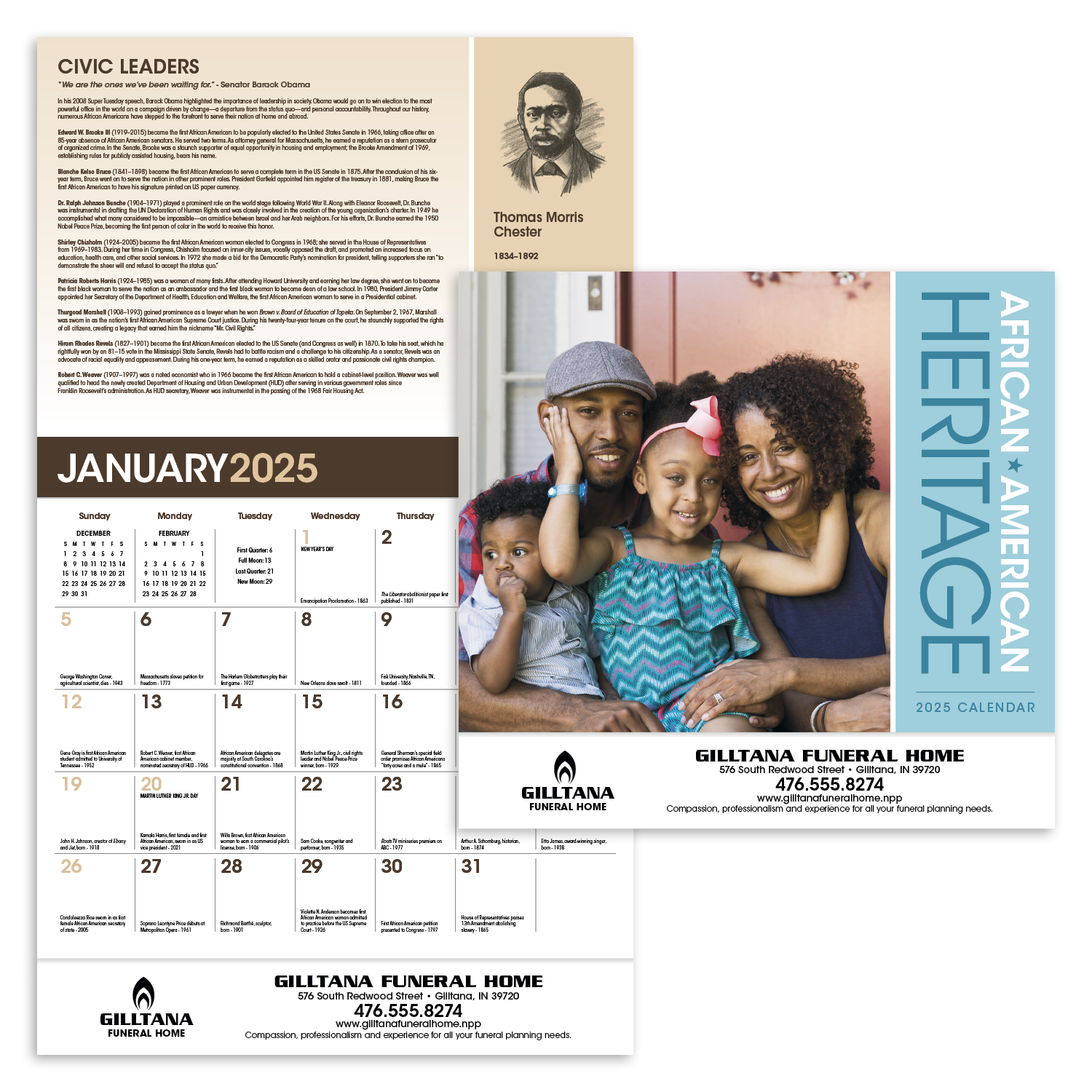 Triumph® Calendars African-American Heritage: Family Calendar 34