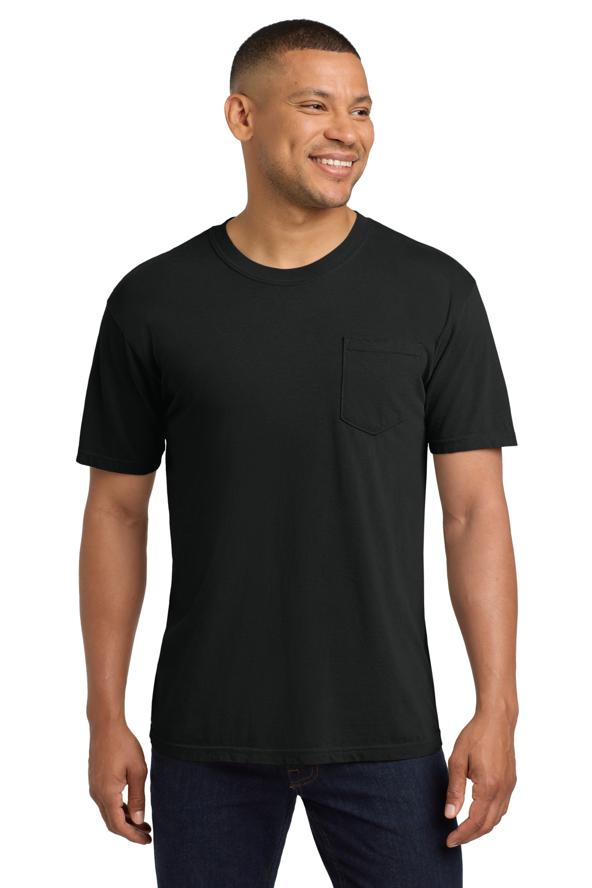 COMFORT COLORS Heavyweight Ring Spun Pocket Tee. 6030 54