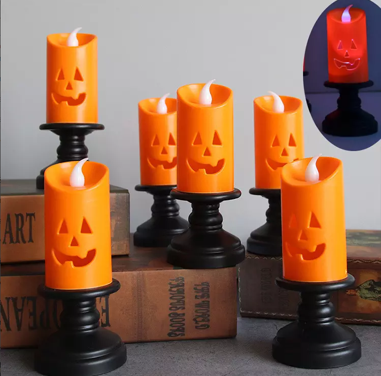 Halloween Pumpkin LED Candle Light 1