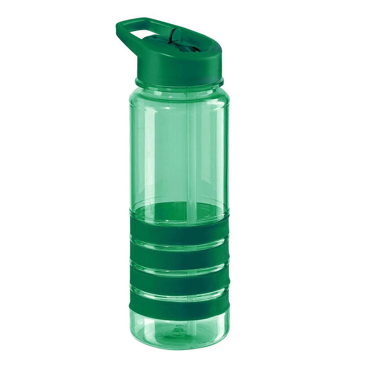 26Oz Lightweight Durable Plastic Water Bottle W/ Straw 3