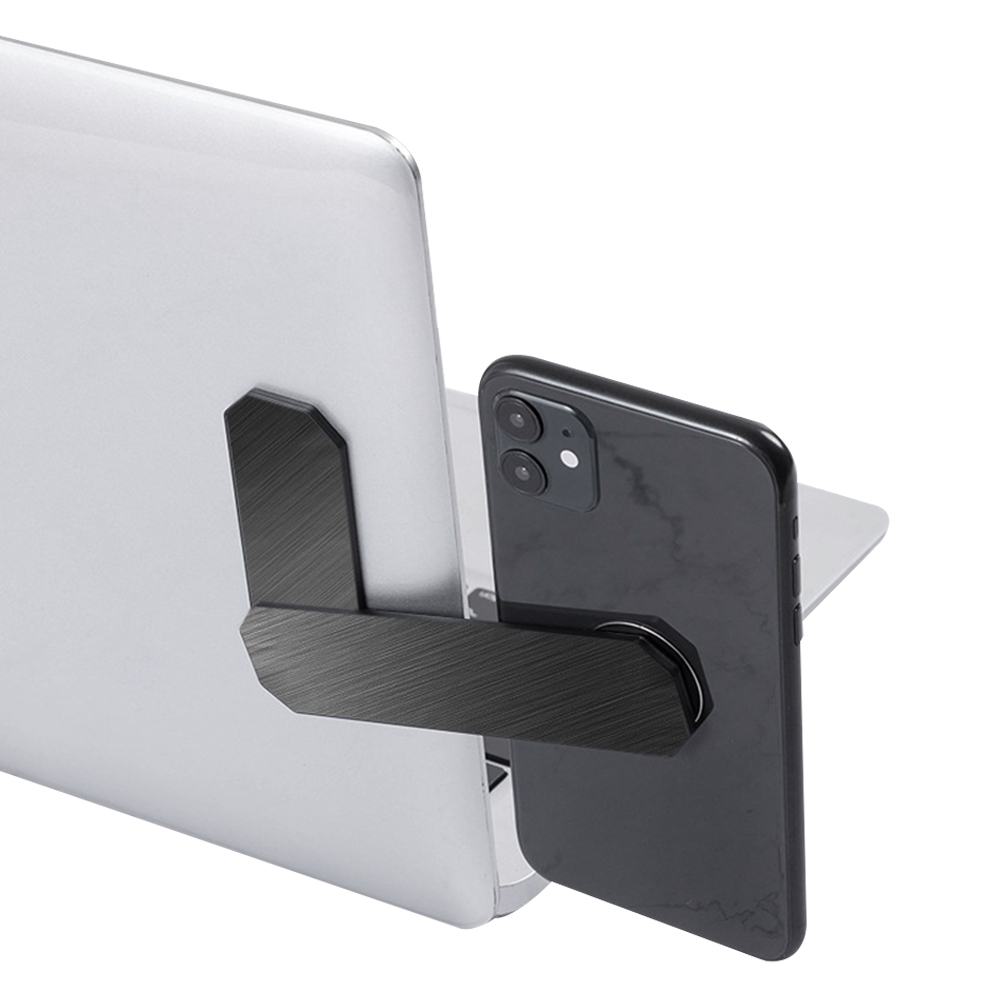 Frosted portable plastic magnetic adhesive computer phone stand 10