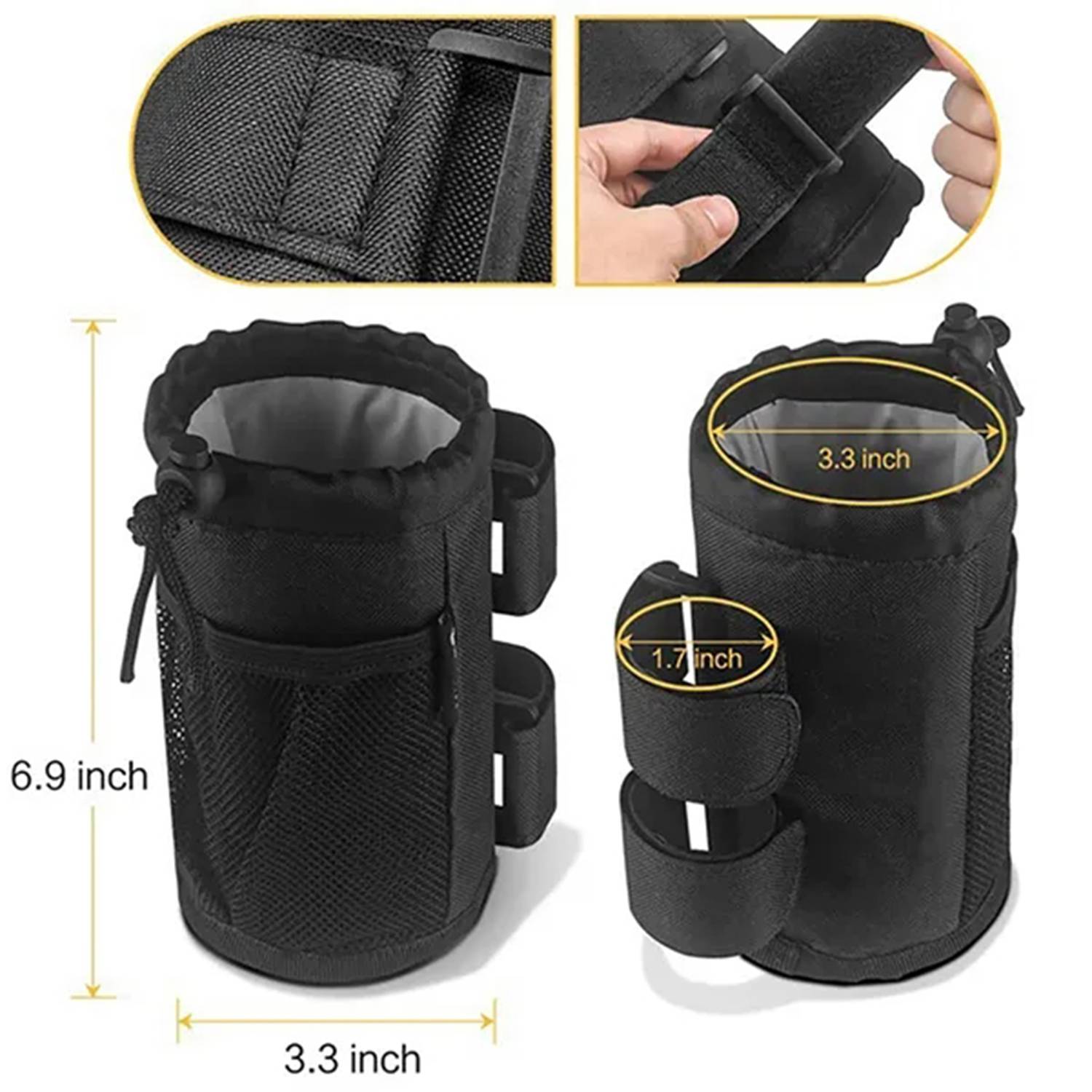 Oxford Fabric Drink Cup Holder 2