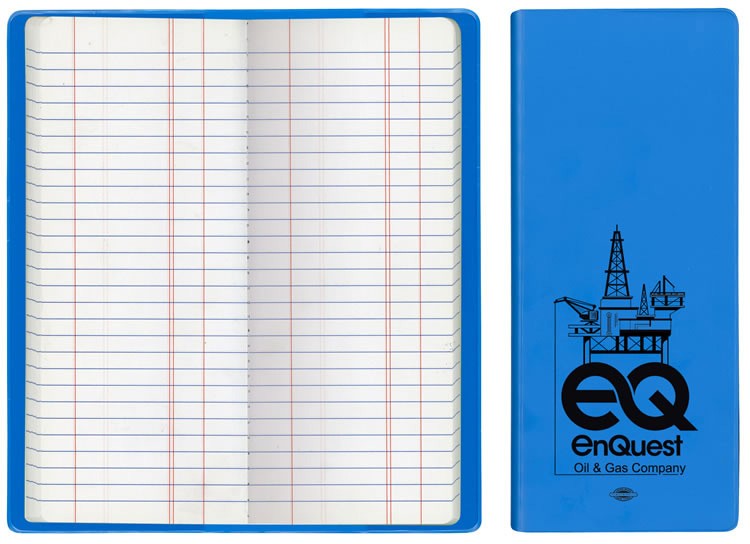 Oil & Pipe Long Tally Book-Standard Vinyl 7