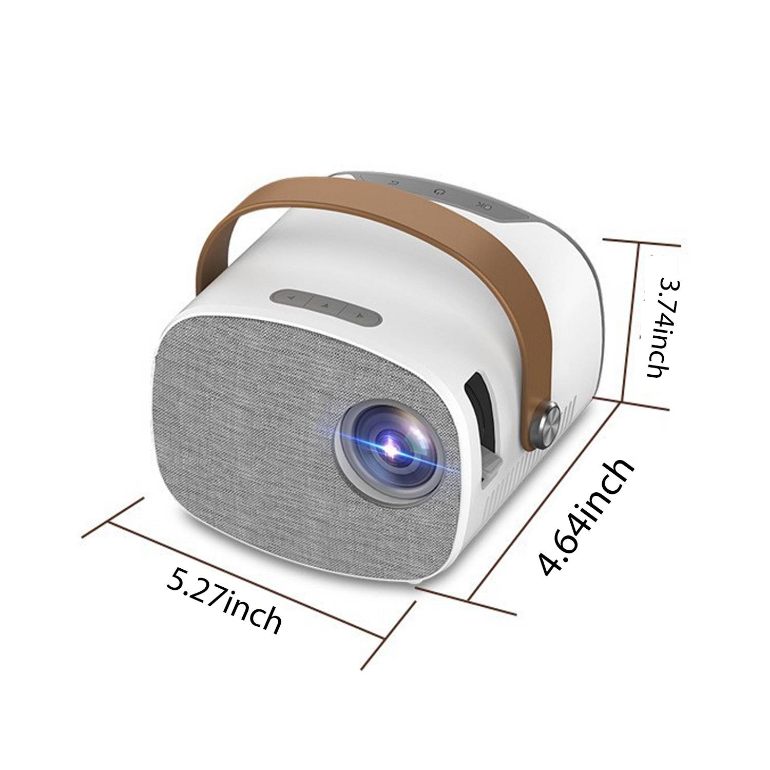 LED mini portable projector 4