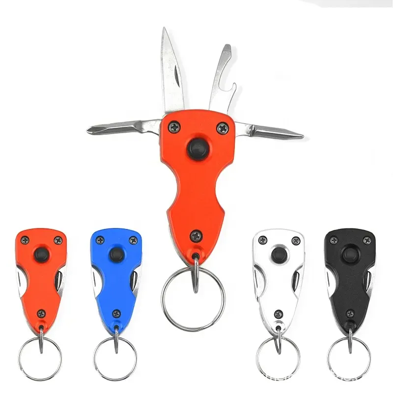 Outdoor Versatile Tactical Key Chain Tool 7