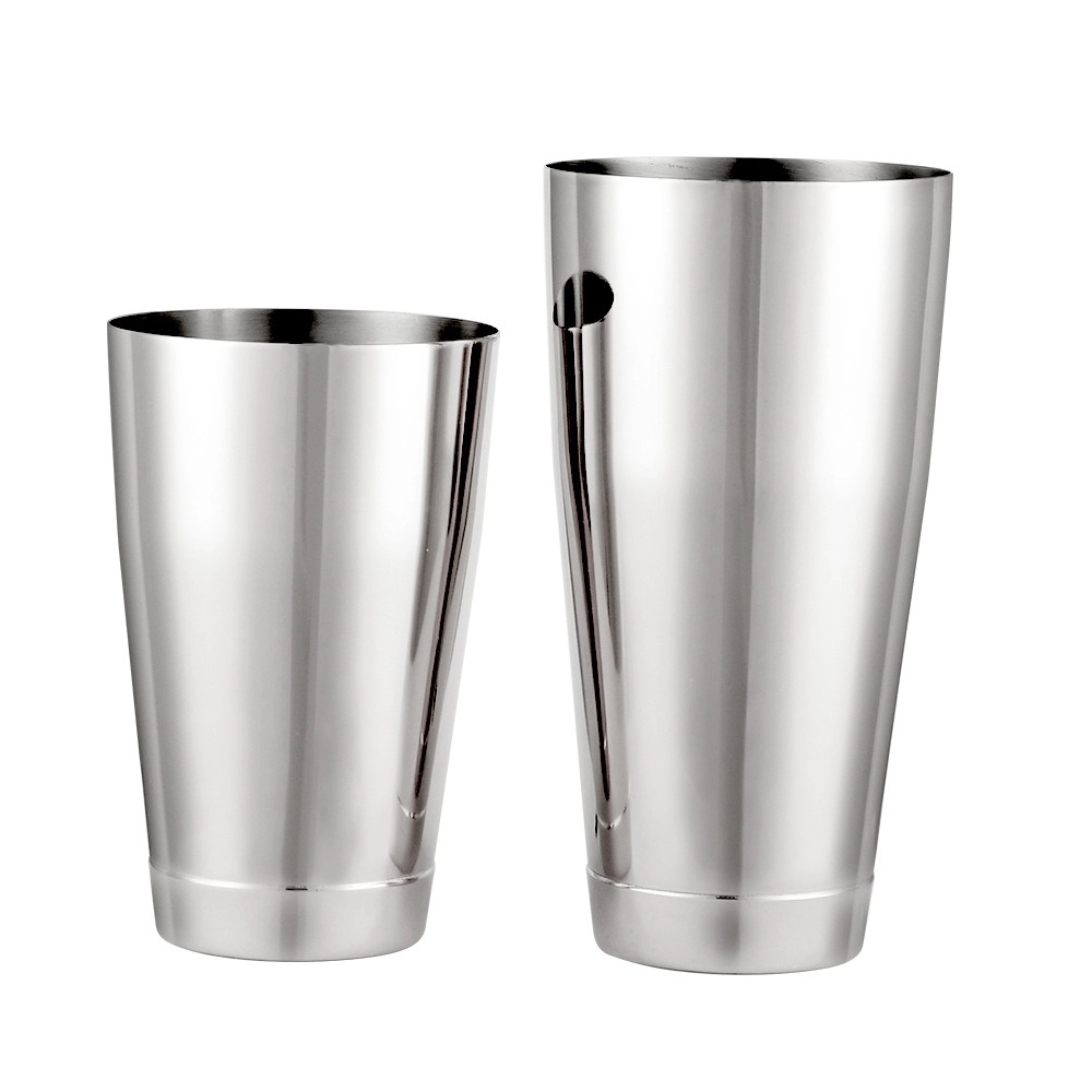 Custom Stainless Steel Cocktail Boston Shaker Set 4