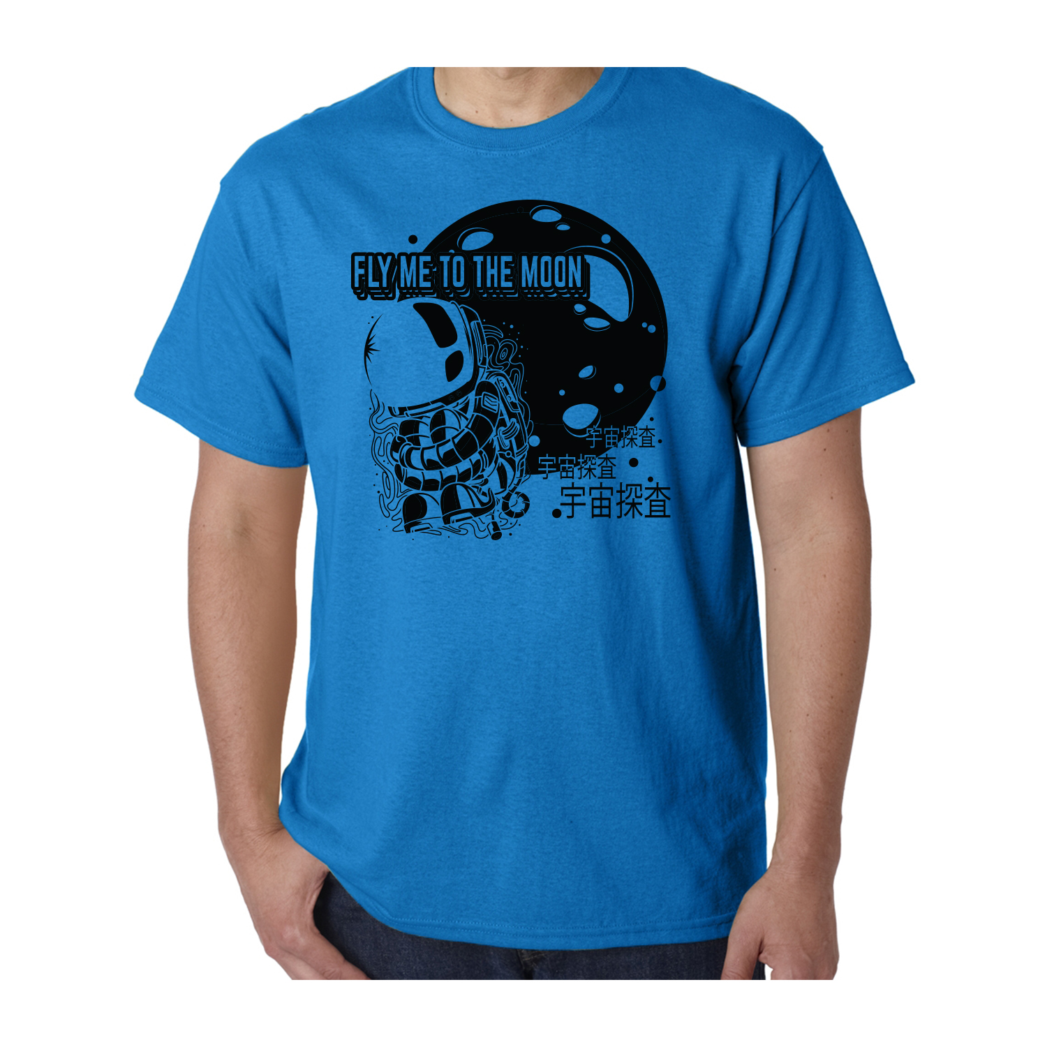 Gildan™ 5.3 oz Cotton Pre-Shrunk T-Shirt (1 Color Imprint) 17