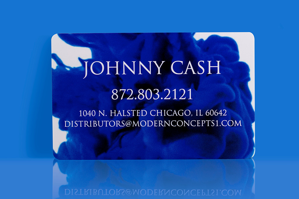 Glossy Plastic Business Cards 7