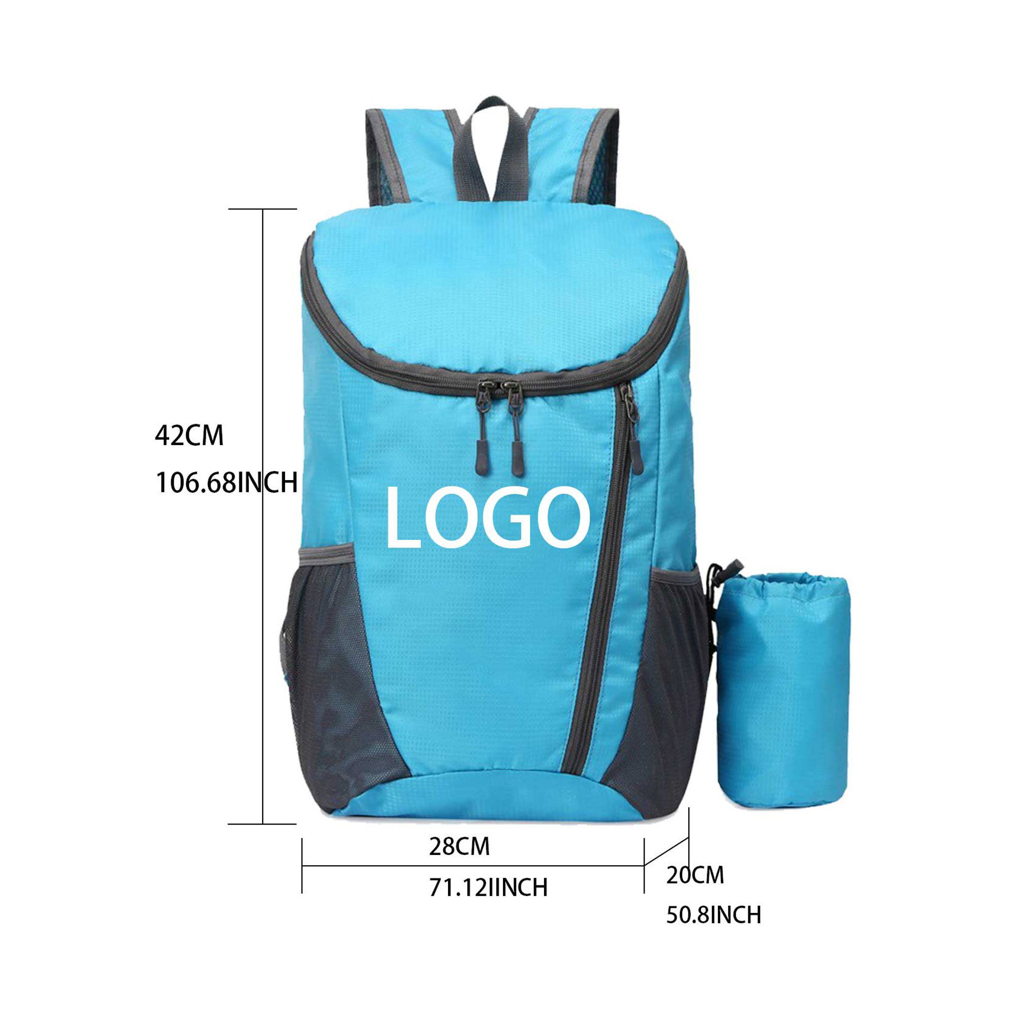 Lightweight Compact Backpack Plus 3