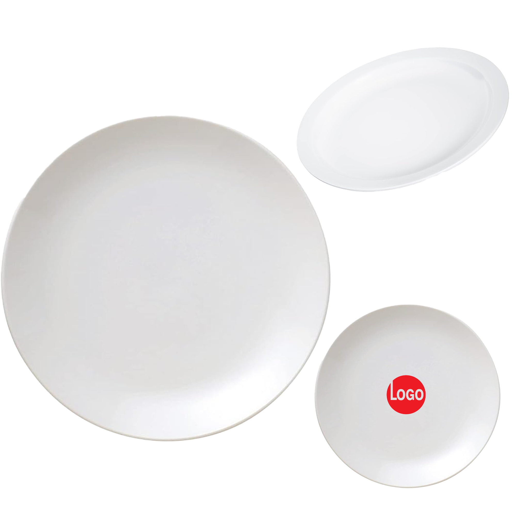 Commercial Western Round Food Plate 2