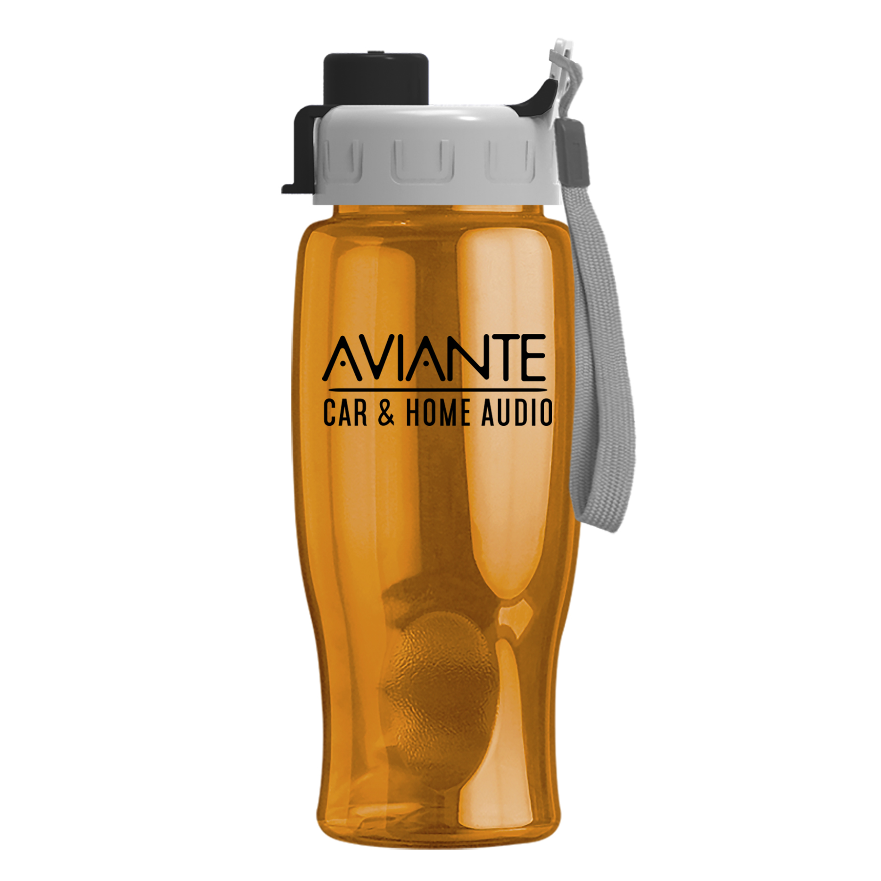 Poly-pure - 27 oz. Transparent Bottle with Quick Snap 13