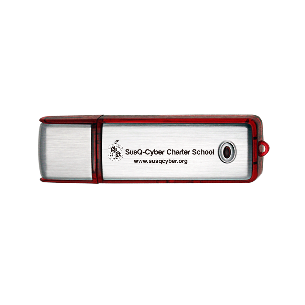 Maytown Translucent Rectangle Showcase USB 8