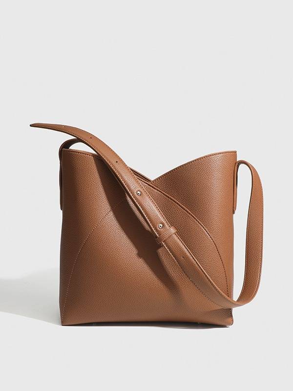 Waterproof Lightweight Stylish PU Leather Shoulder Bag 2