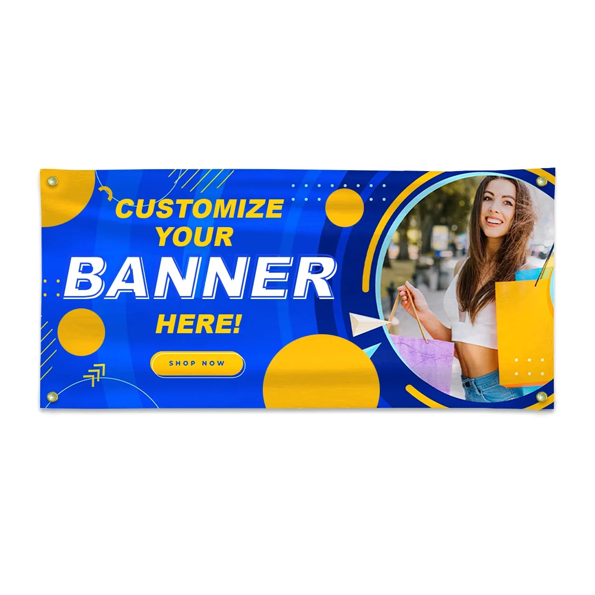 Digital Printed 13 oz Vinyl Scrim Banner 15 sq. ft. & Up 2