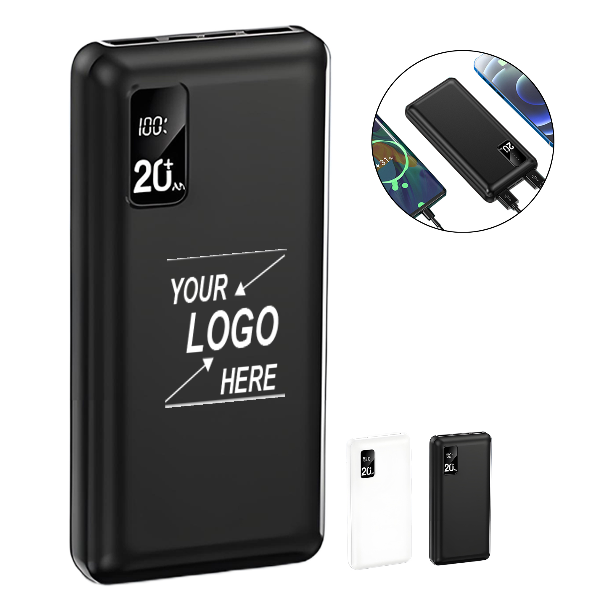20000 mAh Multi Function Power Bank 2