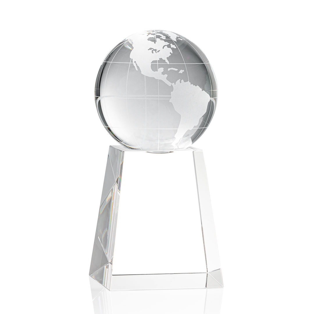 Globe on Tall Base VividPrint™ Award 10