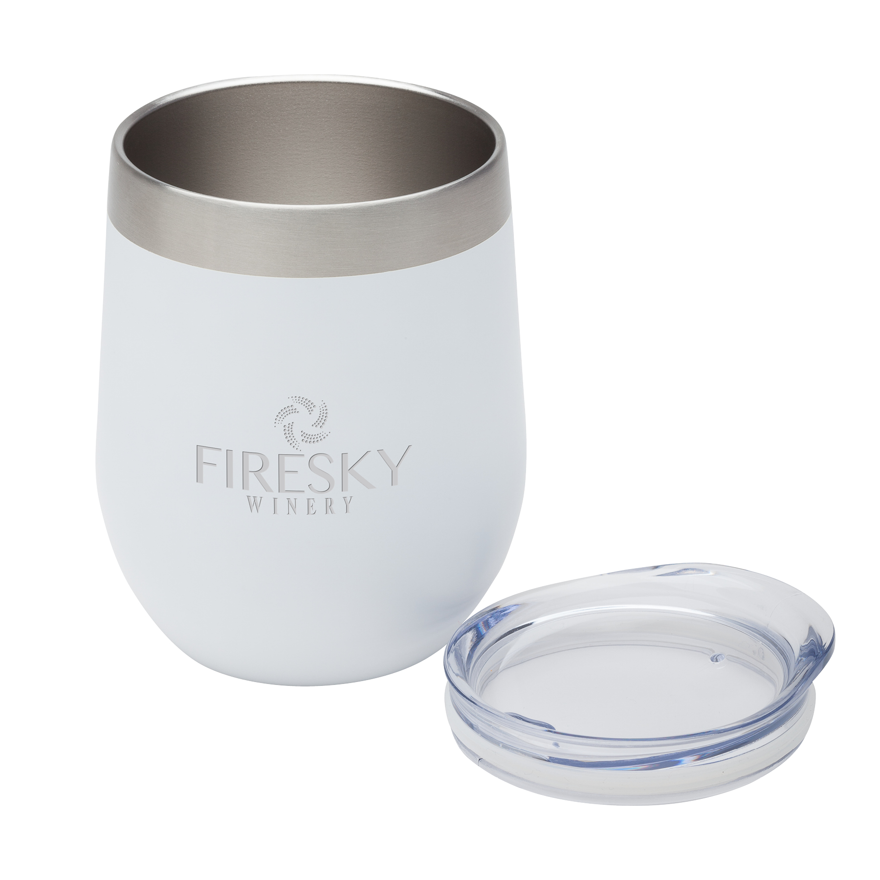 Brisbane 12 oz. Stainless Steel Wine Tumbler 4