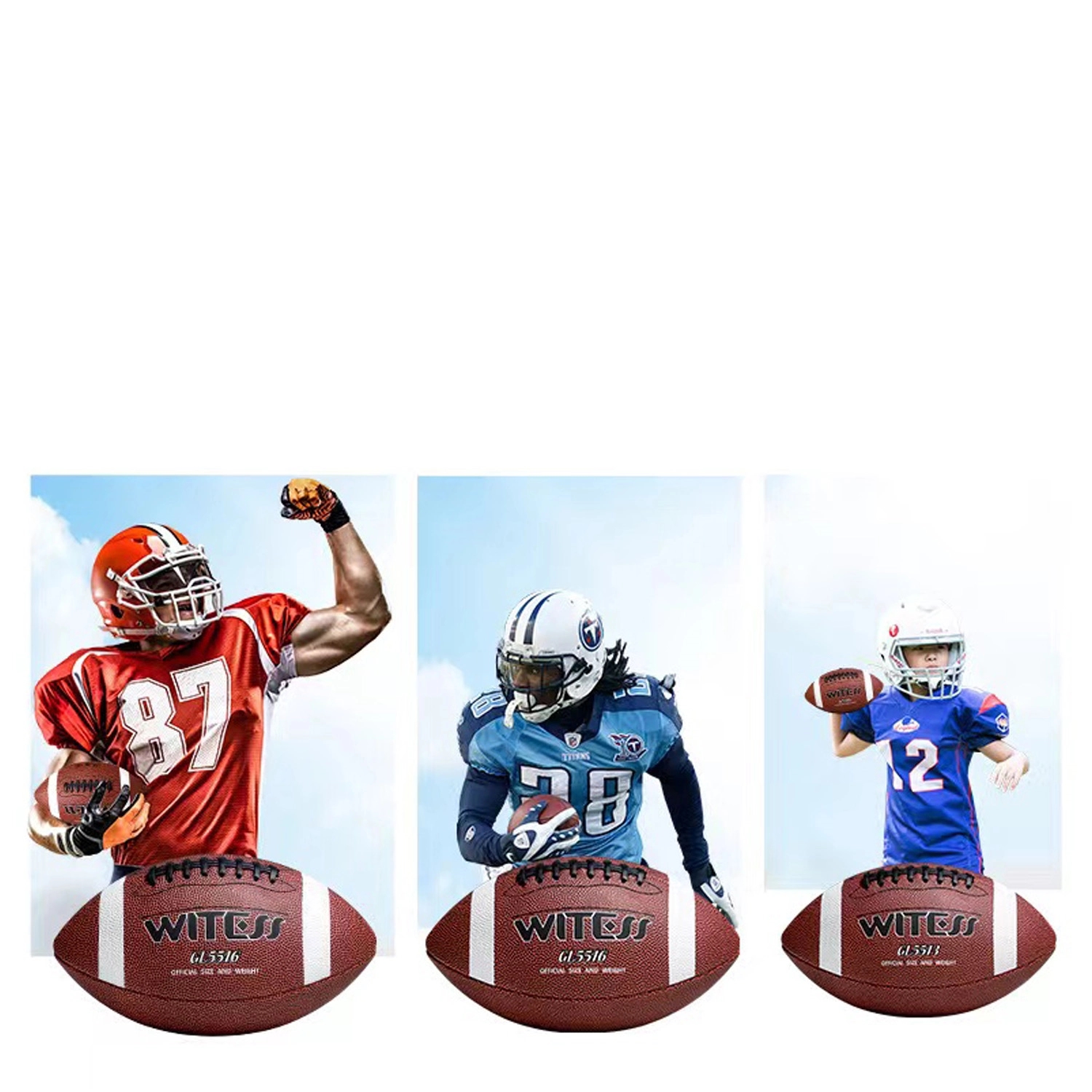 PU Rubber Football 7