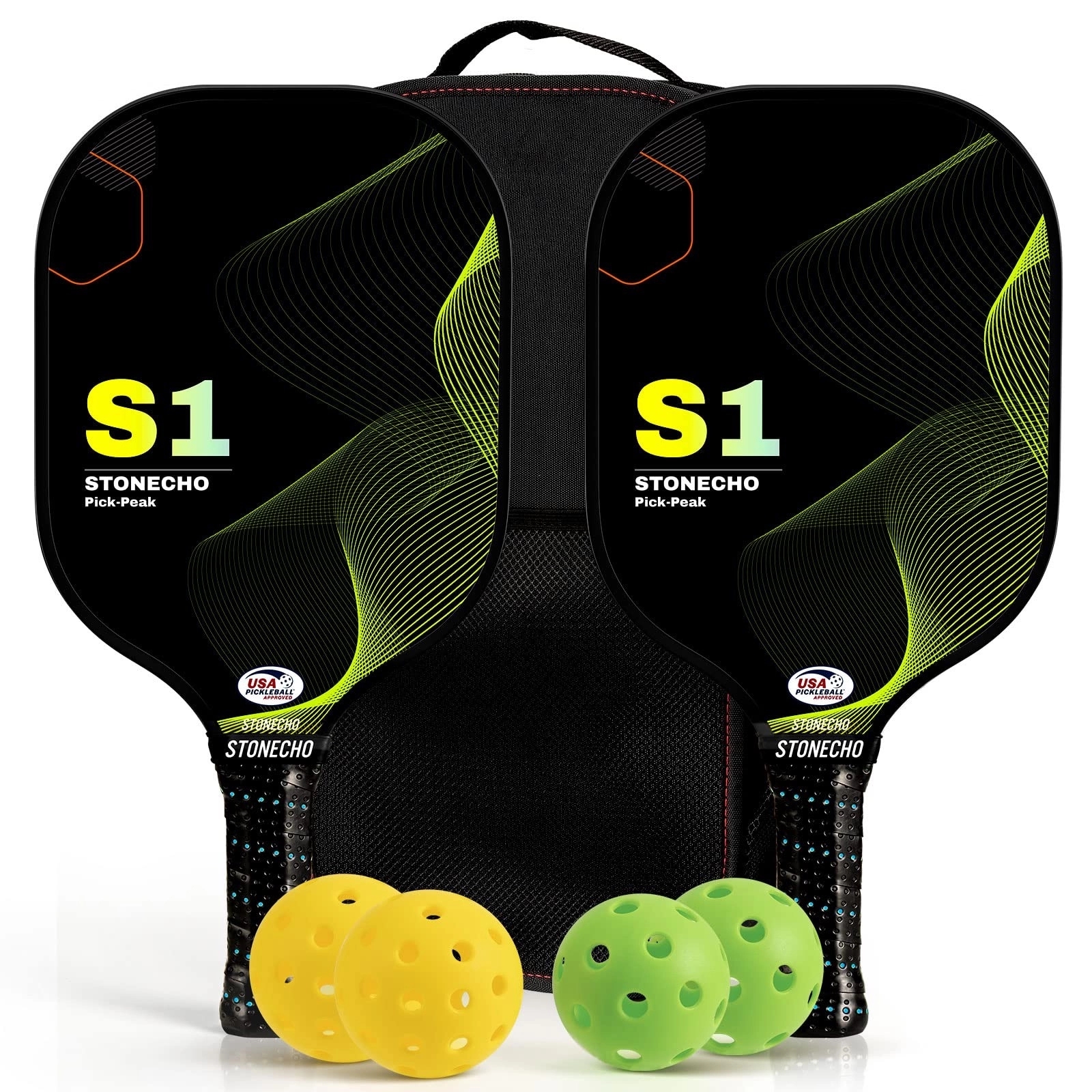 Hardcover Pickle Ball Set 2
