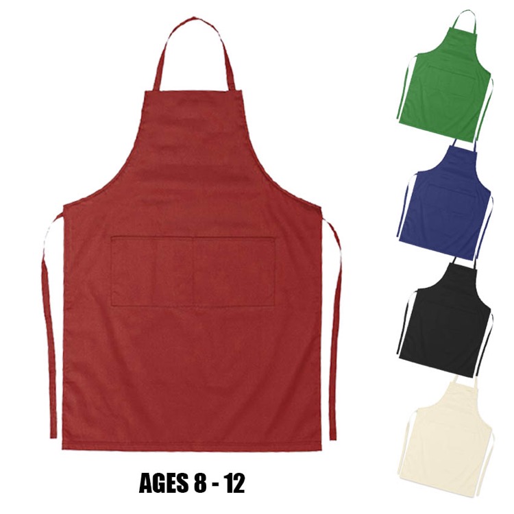 JUNIOR COTTON APRON (age: 8-12) 2