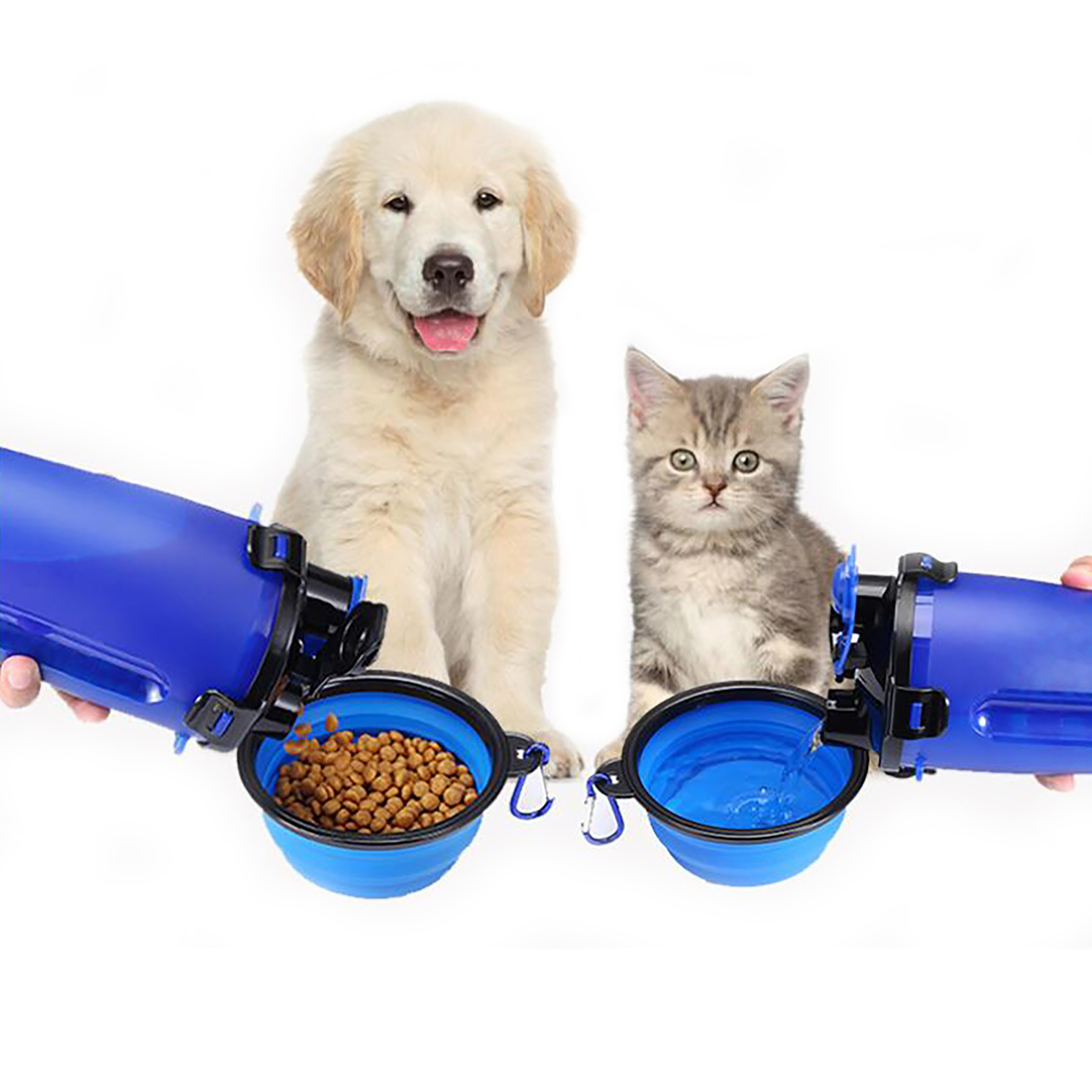 2 in 1 Portable Travel Pets Container 4