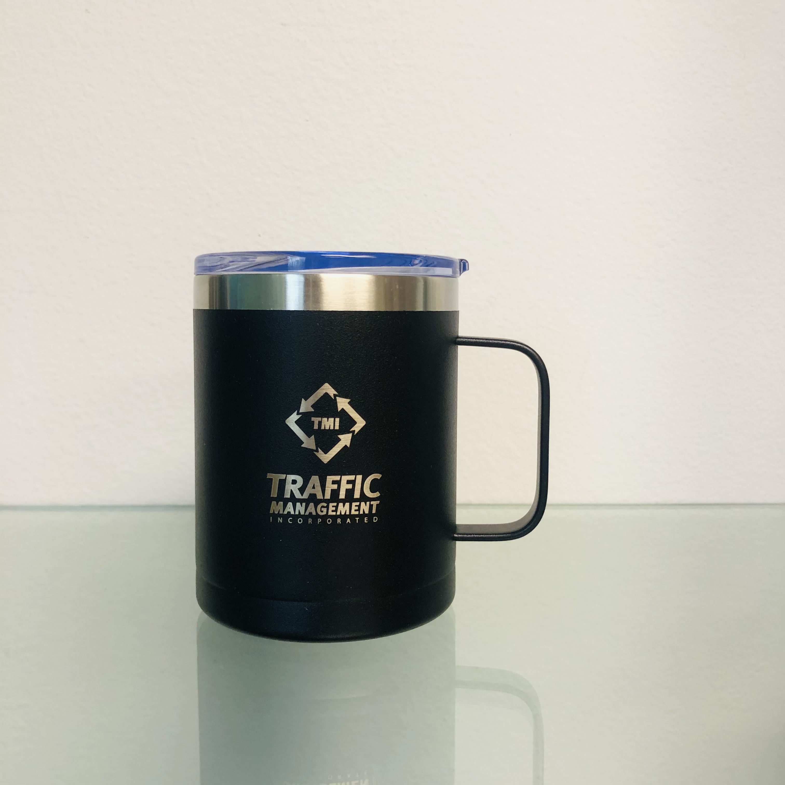 Endura 14oz Double Wall Mug with SS Outer, Plastic Liner and Handle with Ringneck 4