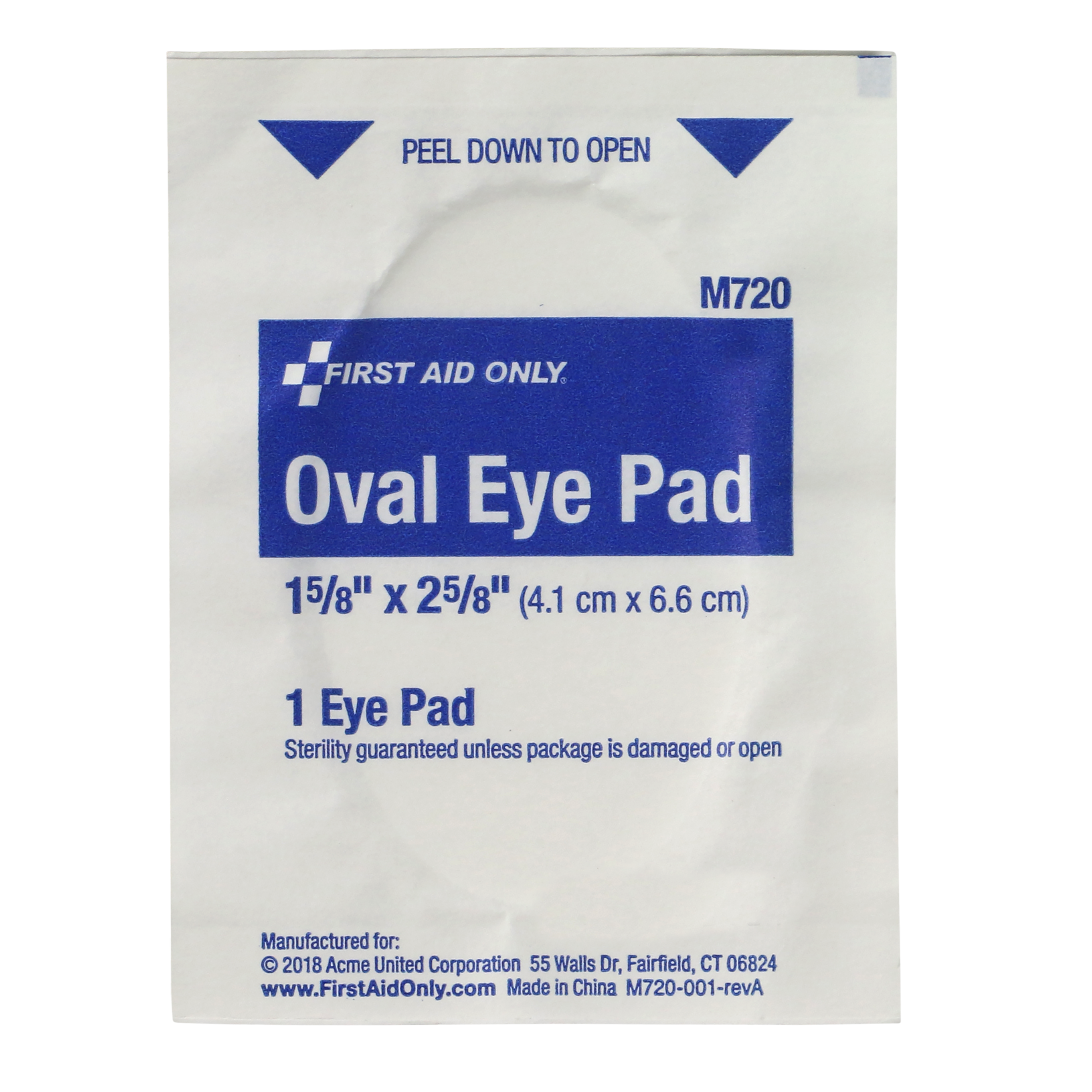 Eye Pads - Oval 1 5/8" x 2 5/8" 1