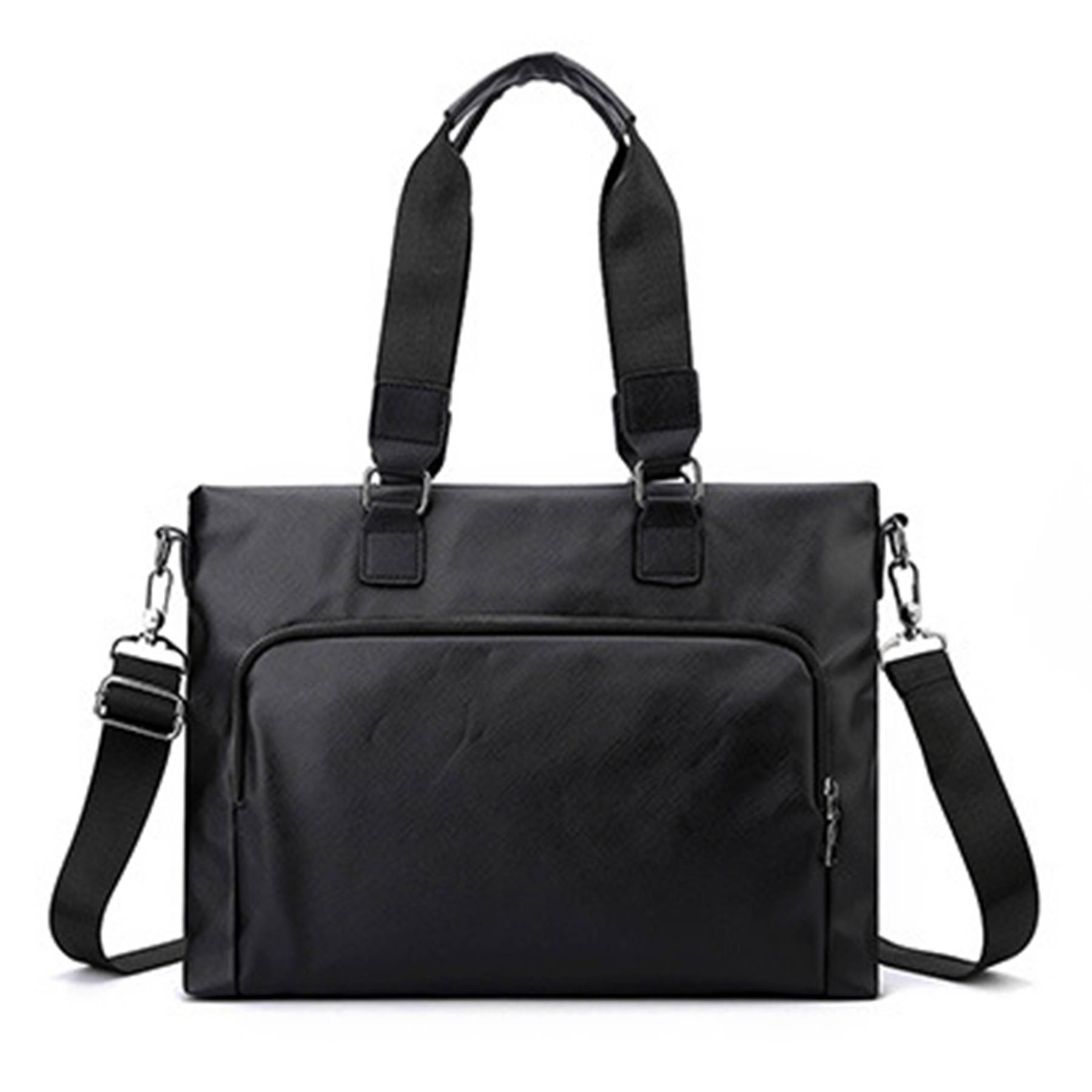 Polyurethane Business Waterproof Laptop Cross-body Bag 7