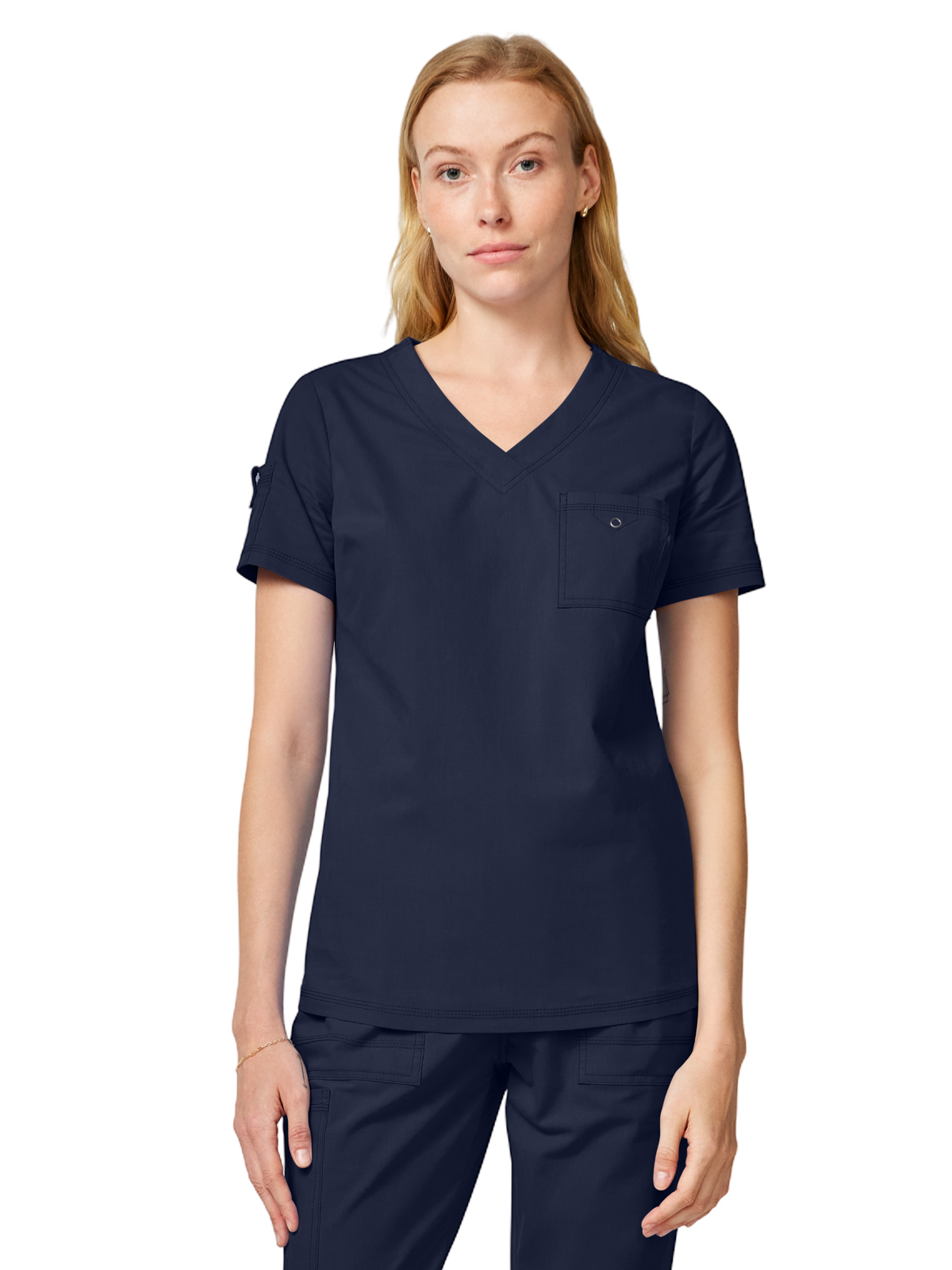 Dickies Medical - Forge - Women's 1-Pocket V-Neck Tuck-In Scrub Top 16