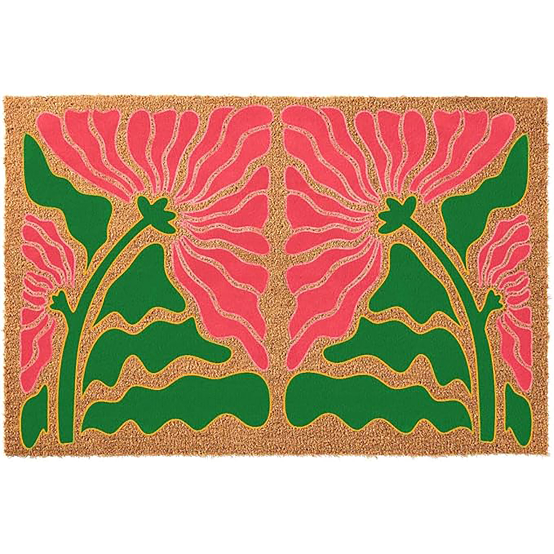 Coconut Shell Fiber Door Mat, Customizable 18