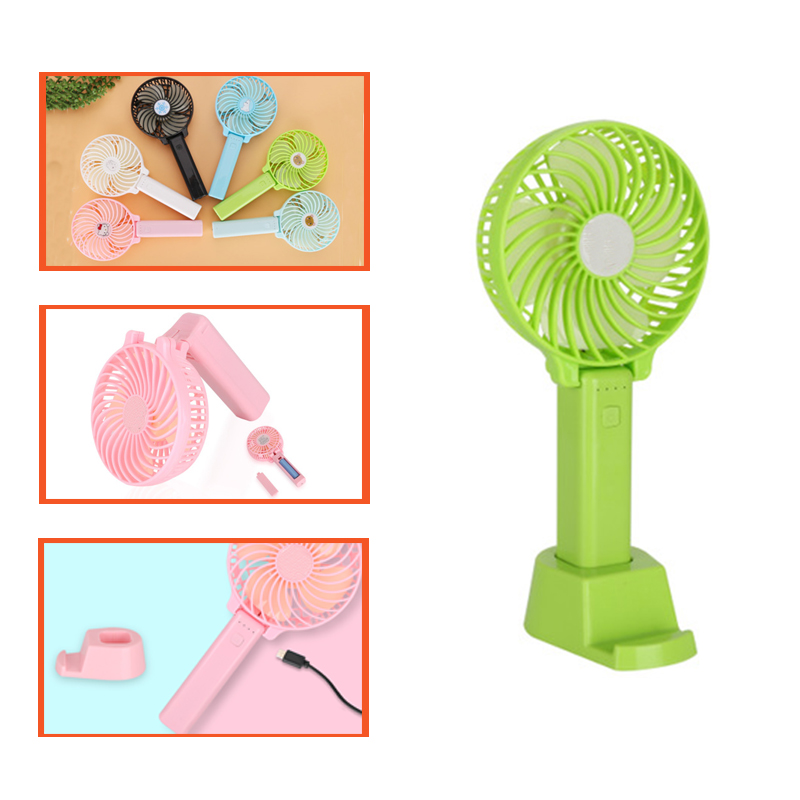 Mini Handheld Fan With Base 2