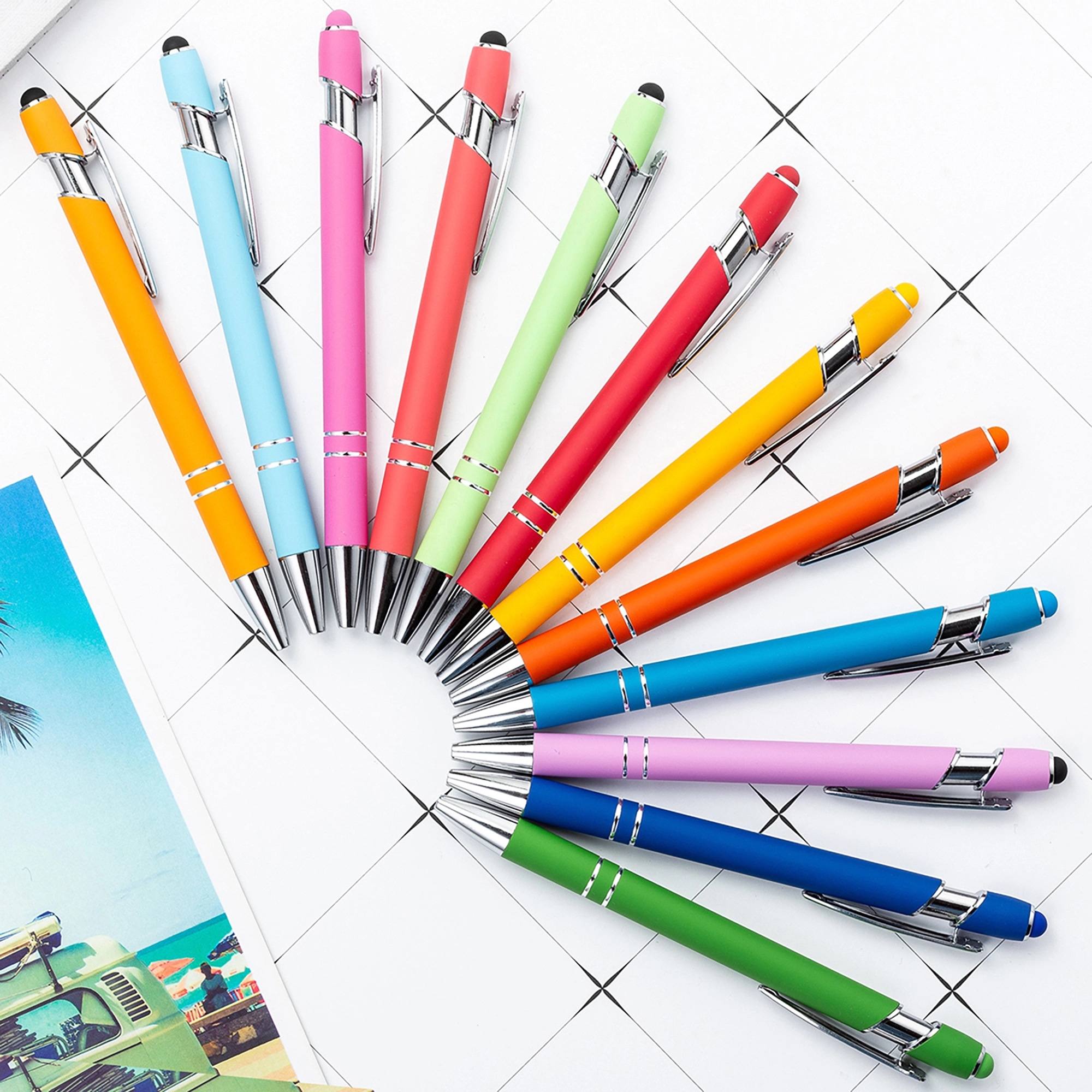 Stylus Ballpoint Pen MOQ 50PCS 3