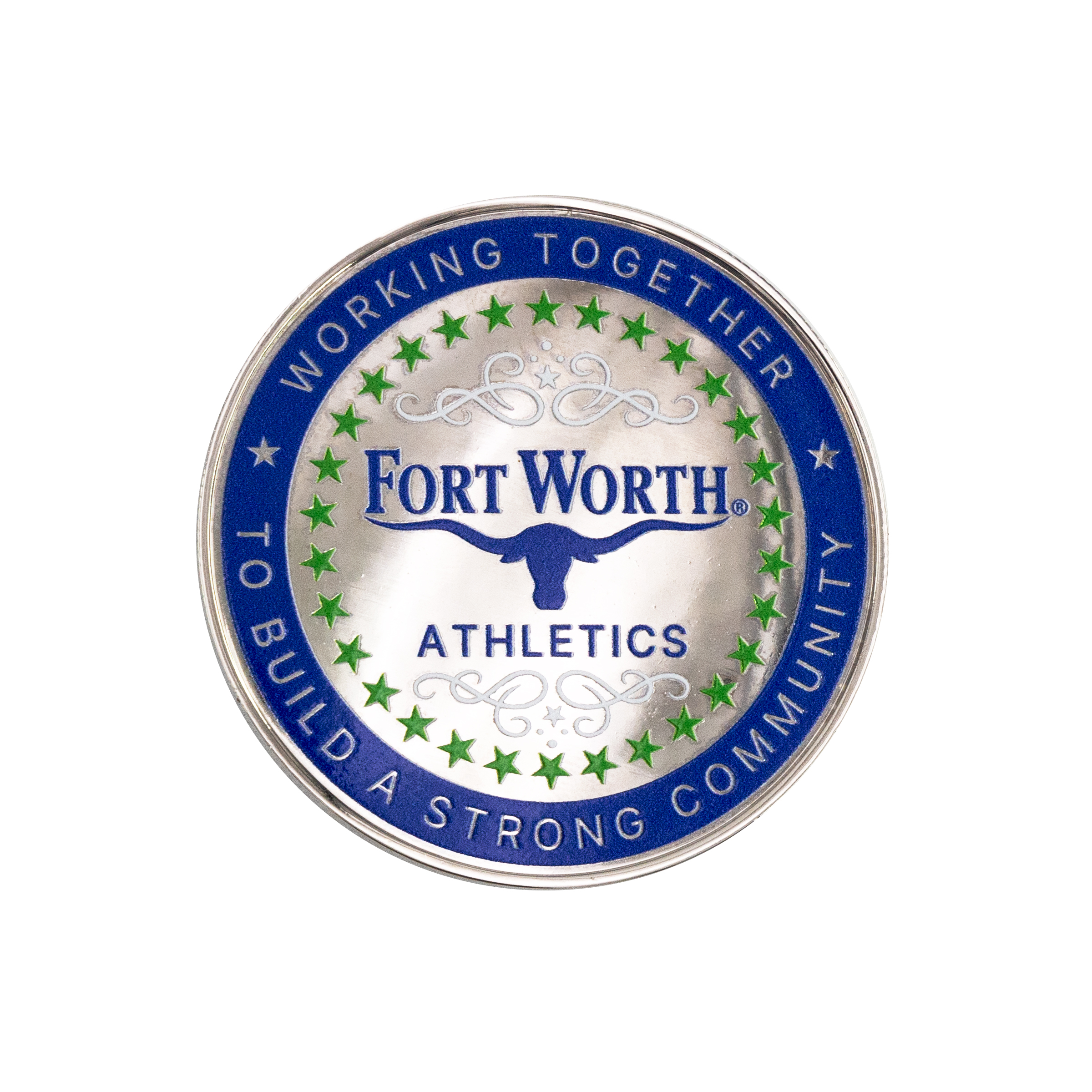 2" Speed Challenge Coin Coin Edge w/ 3D Texture Print 2