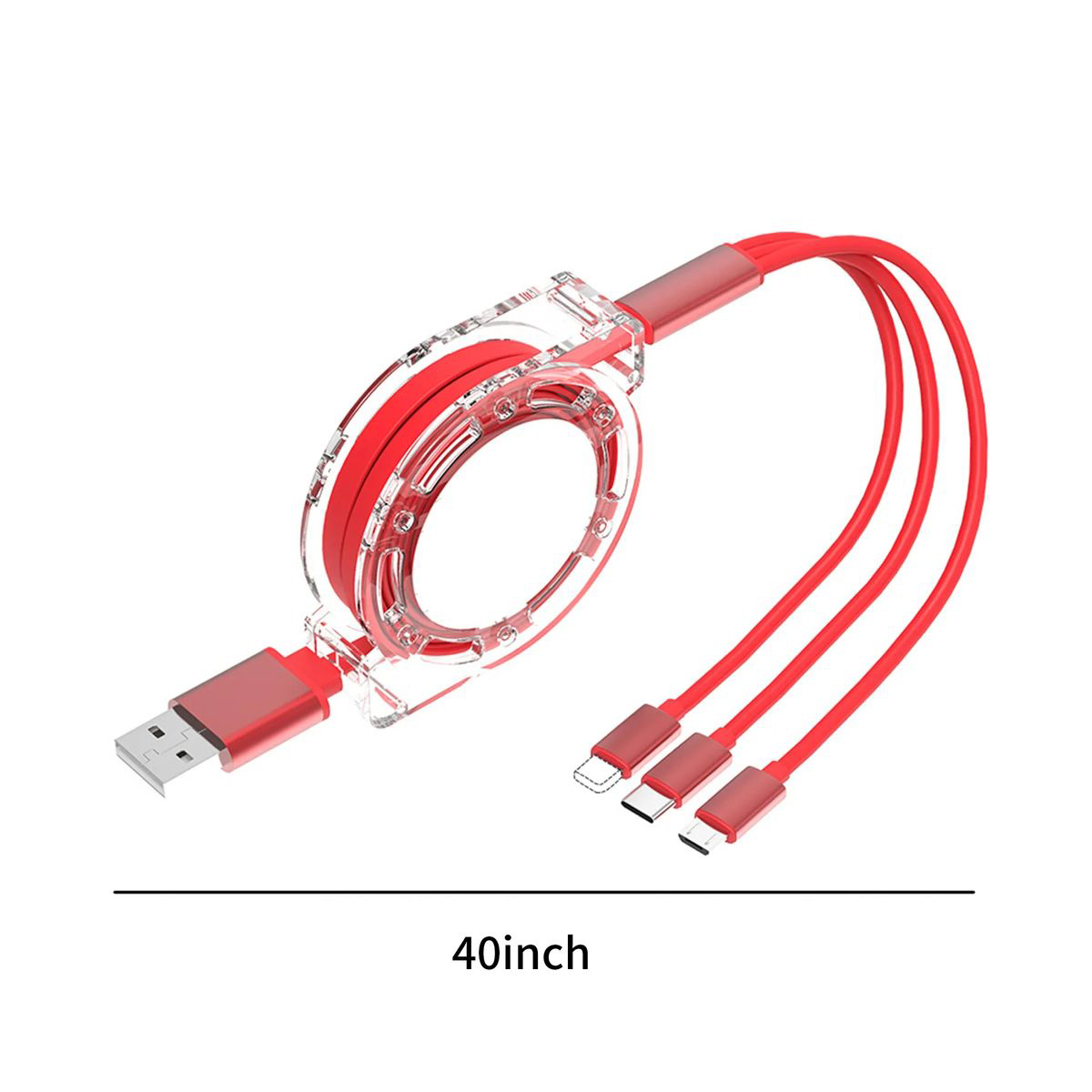 Durable 3 in 1 USB Charging Cable For Daily Carry 5